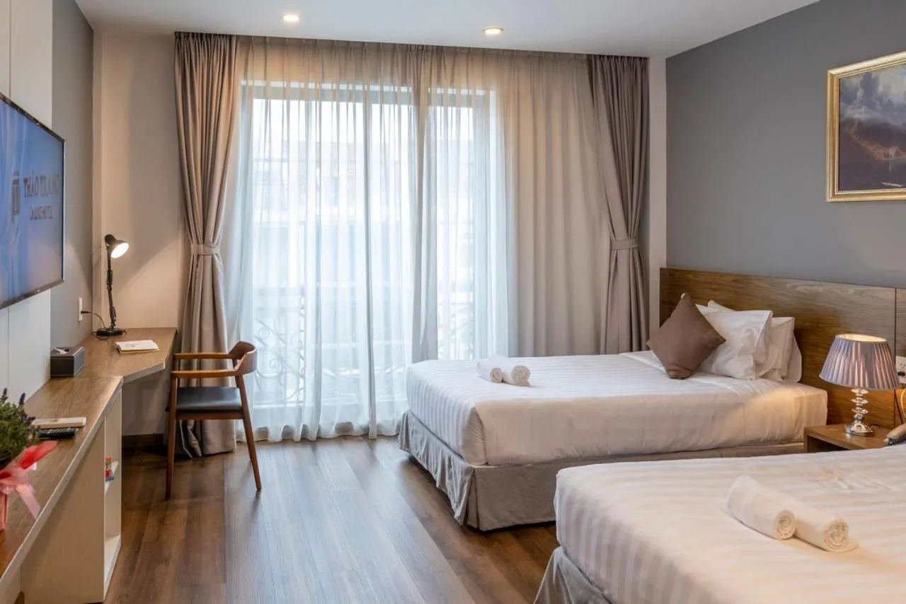 Bedroom, Bed in Thao Trang Laluxe Hotel Phu My Hung