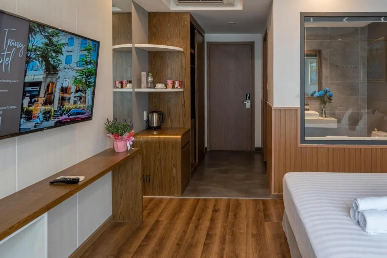 Bedroom, Bed in Thao Trang Laluxe Hotel Phu My Hung