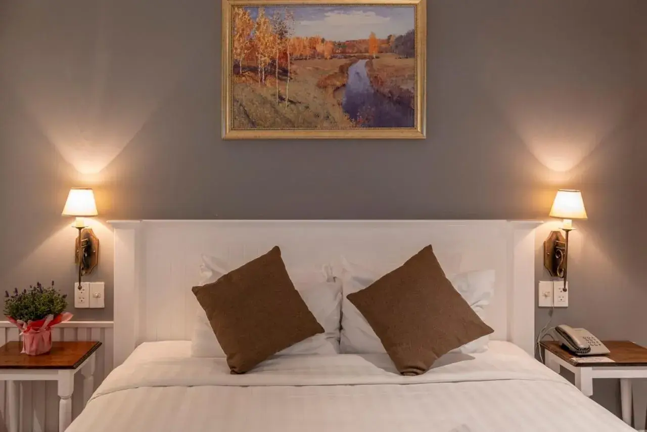 Bed in Thao Trang Laluxe Hotel Phu My Hung Bed in Thao Trang Laluxe Hotel Phu My Hung