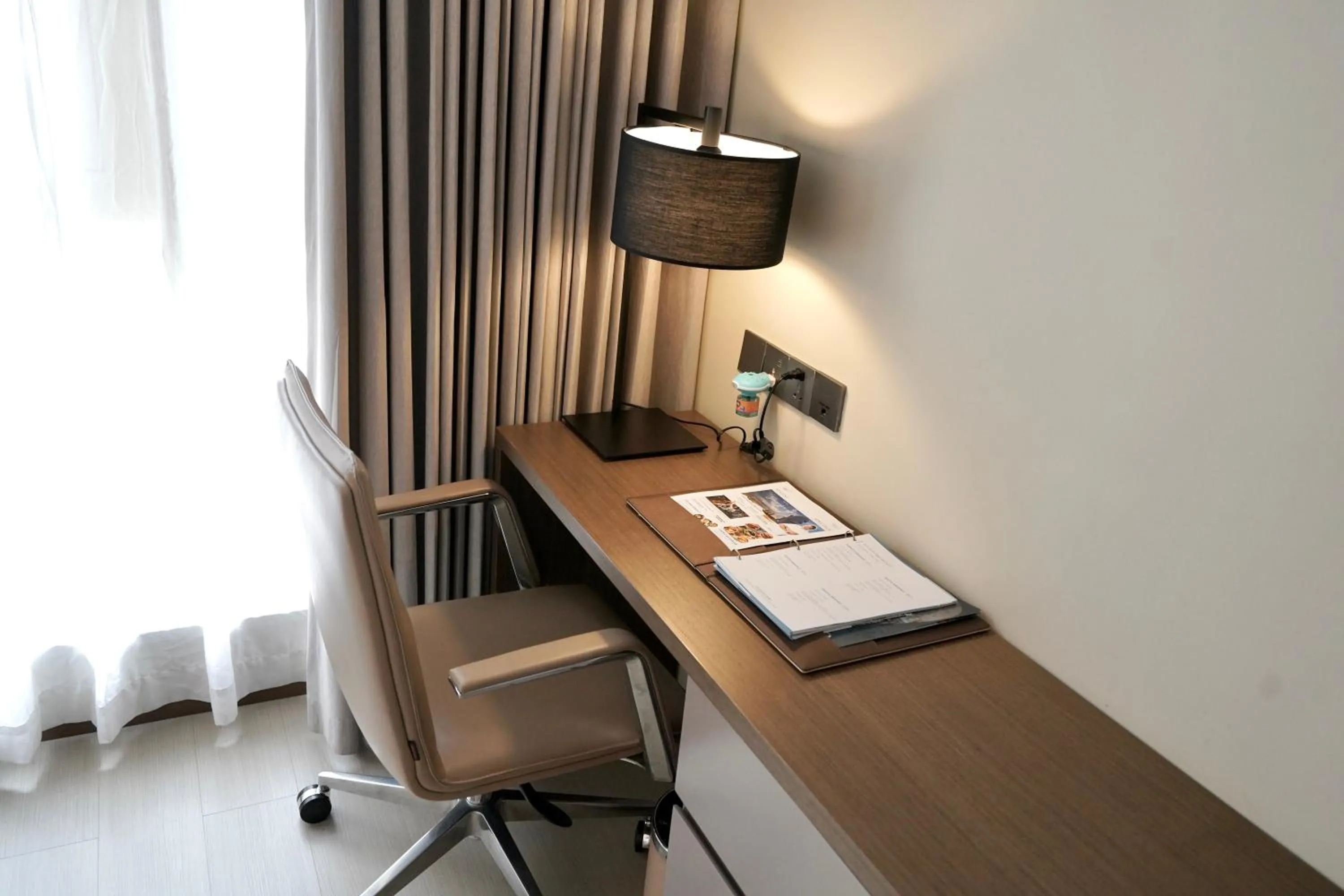 Seating area in Oakwood Premier Phnom Penh