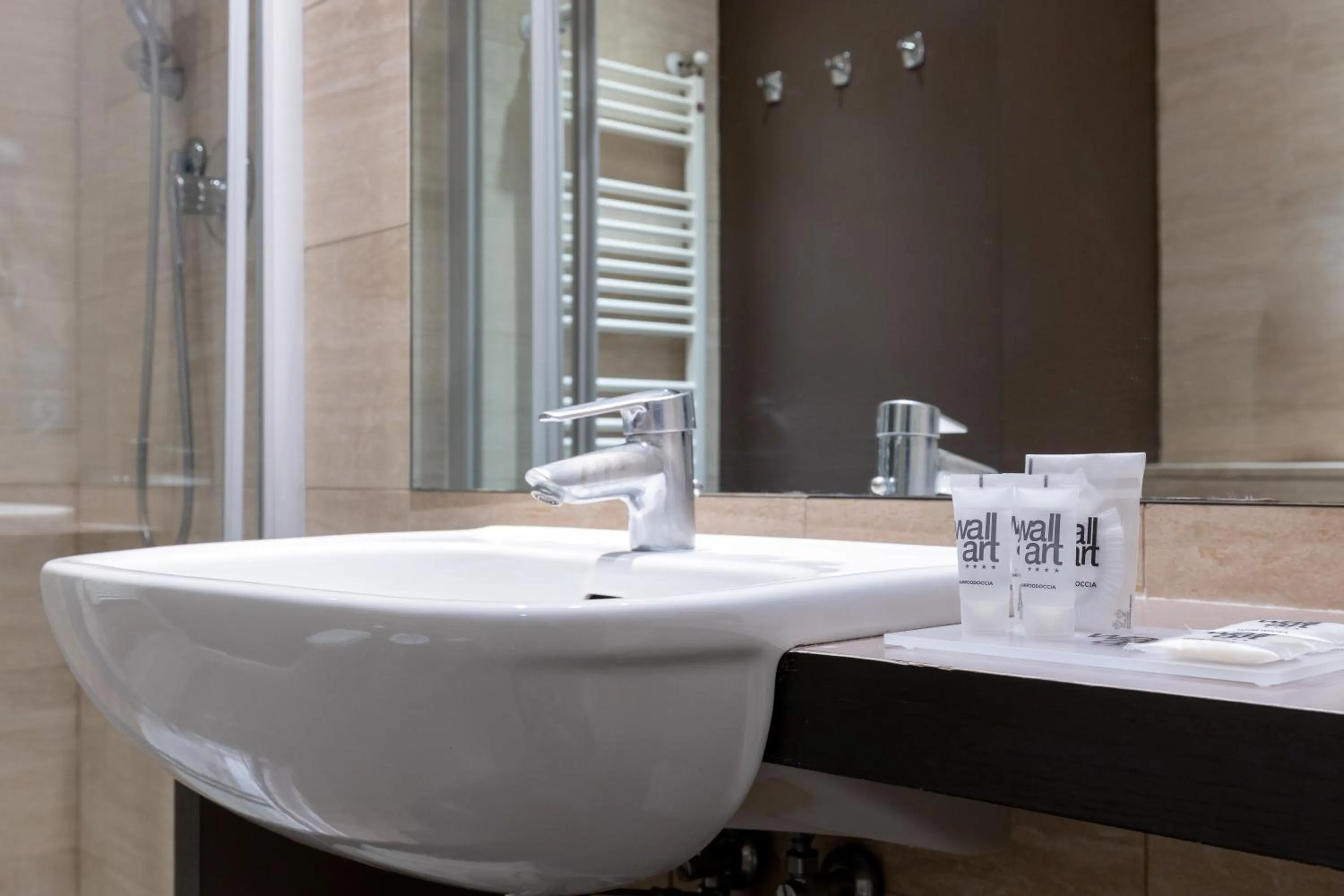 Bathroom in Wall Art Hotel & Residence