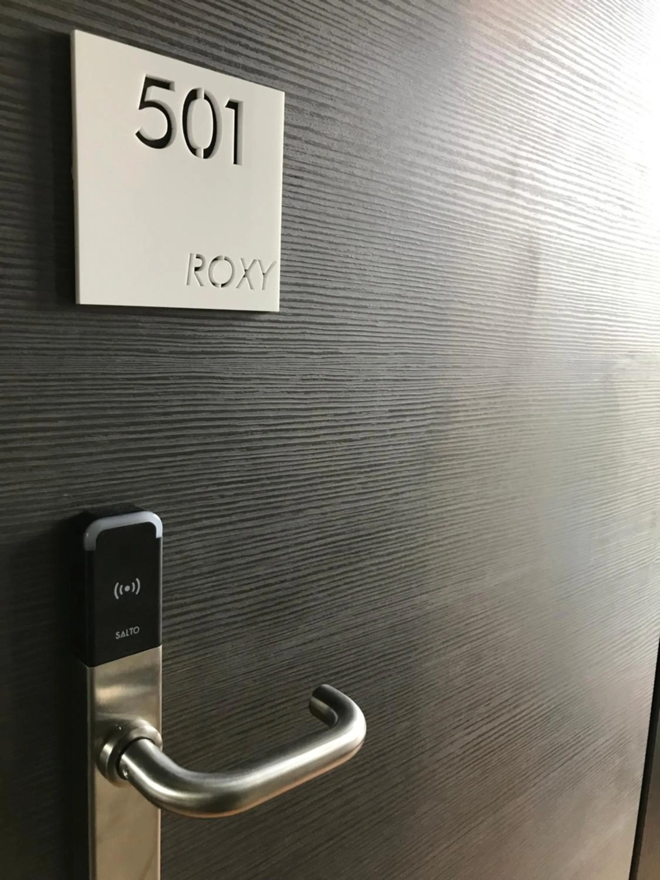 Decorative detail in Hotel Roxy