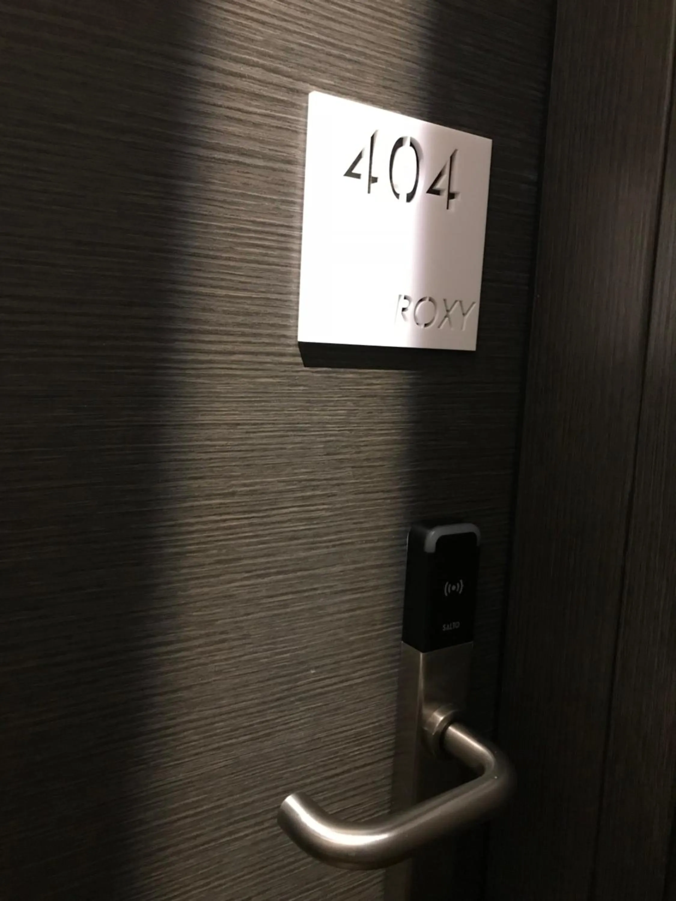 Decorative detail in Hotel Roxy