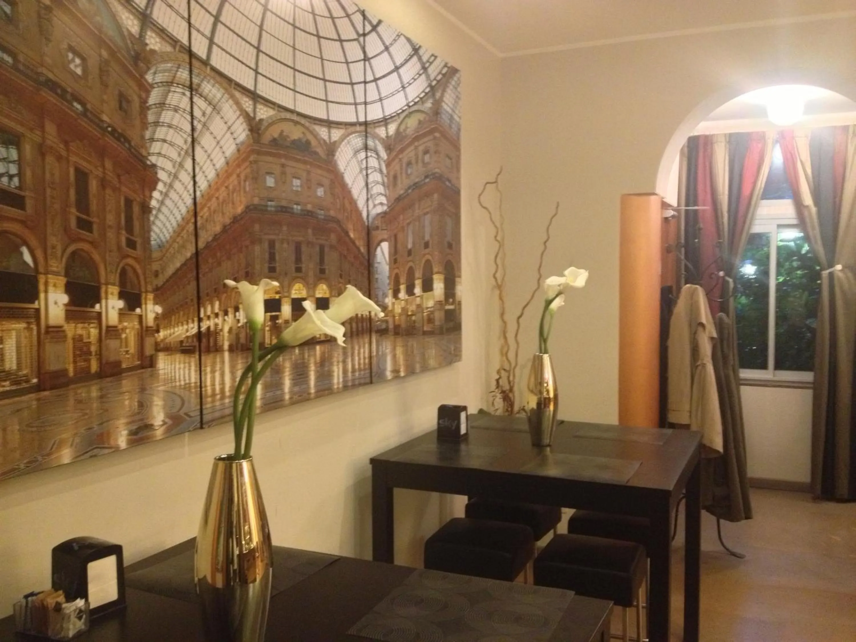 Decorative detail in Hotel Aspromonte