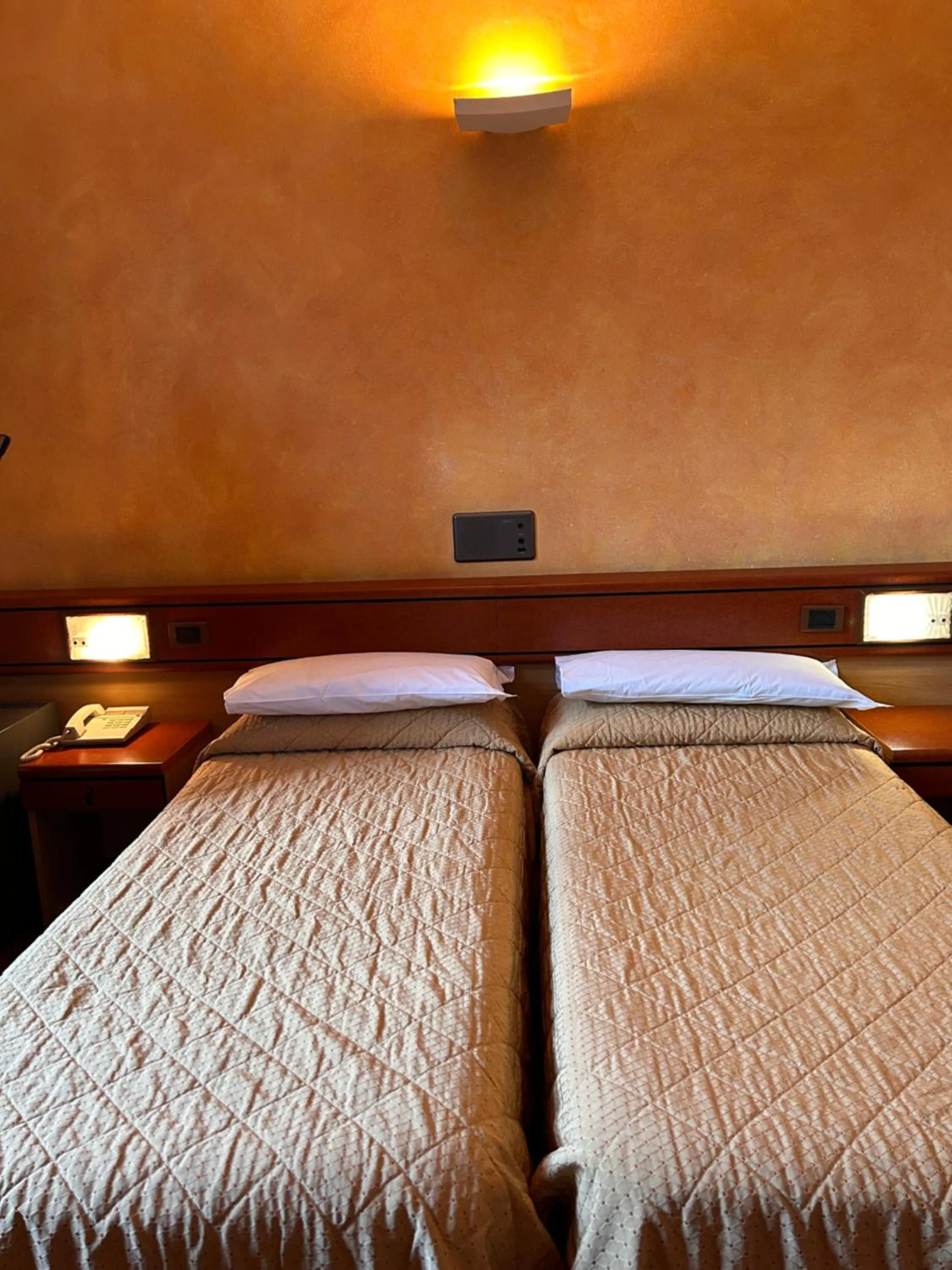 Bed in Hotel Aspromonte