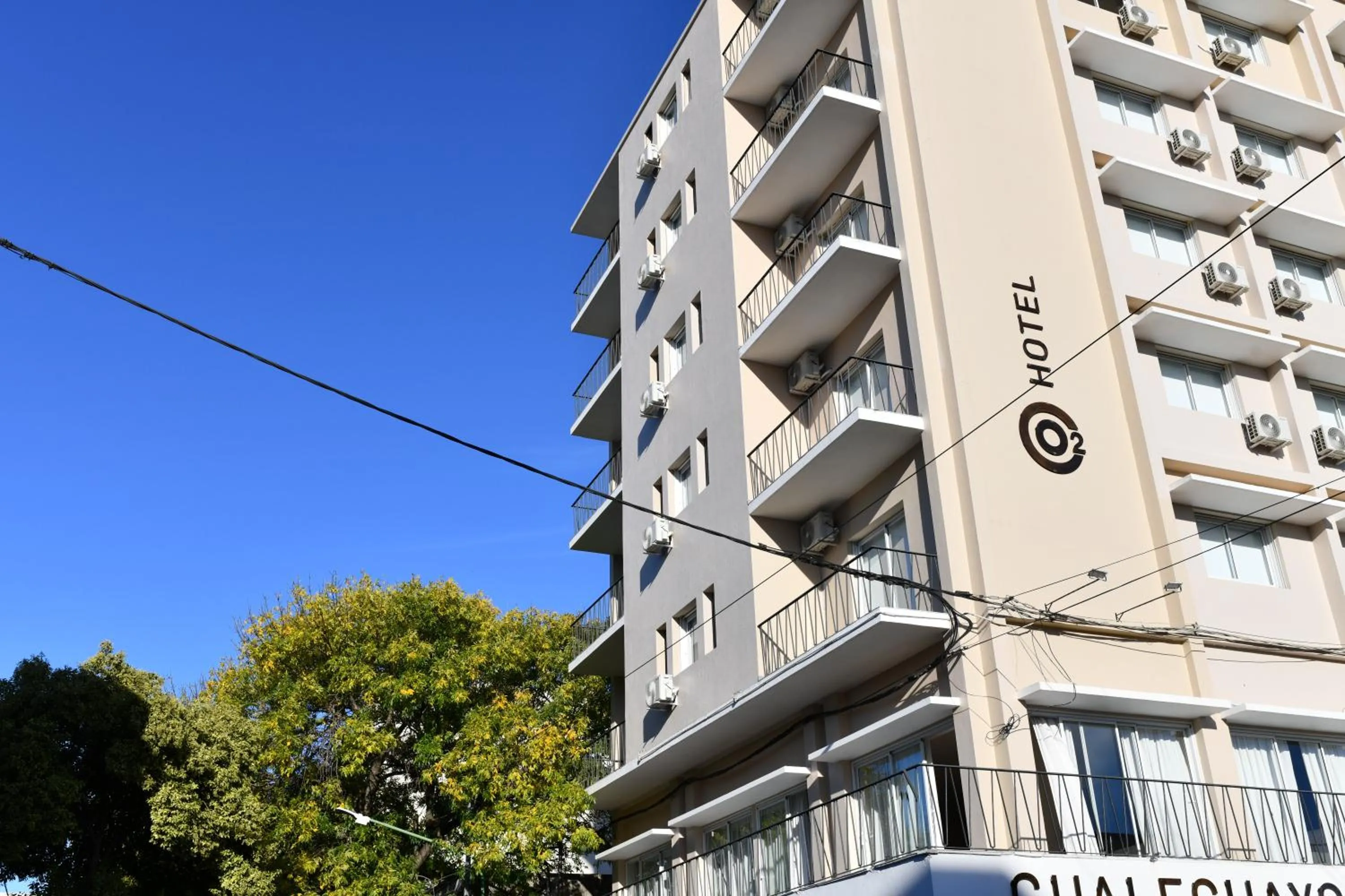 Facade/entrance in O2 Hotel Gualeguaychú