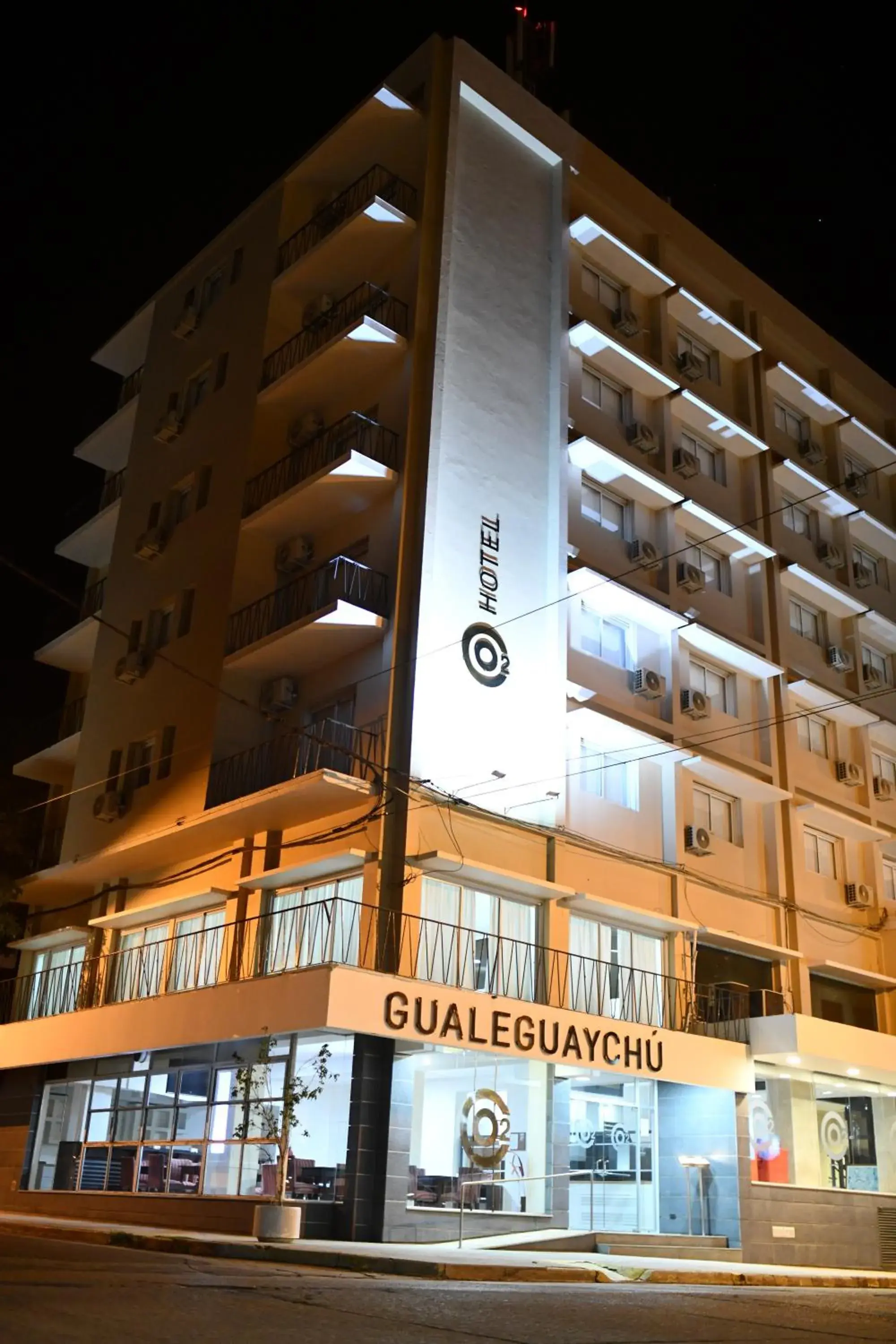 Property building in O2 Hotel Gualeguaychú Property building in O2 Hotel Gualeguaychú