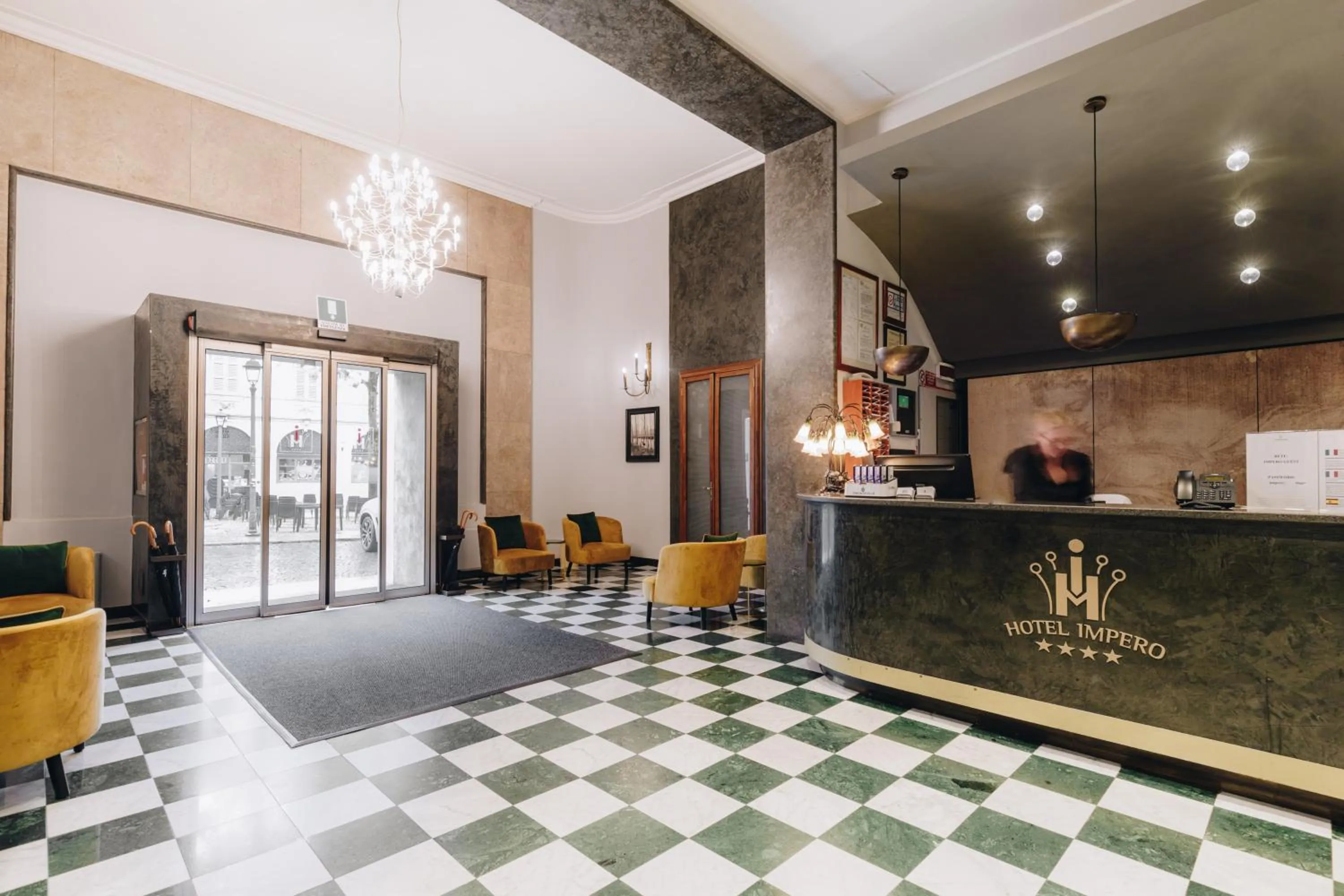 Lobby or reception in Hotel Impero