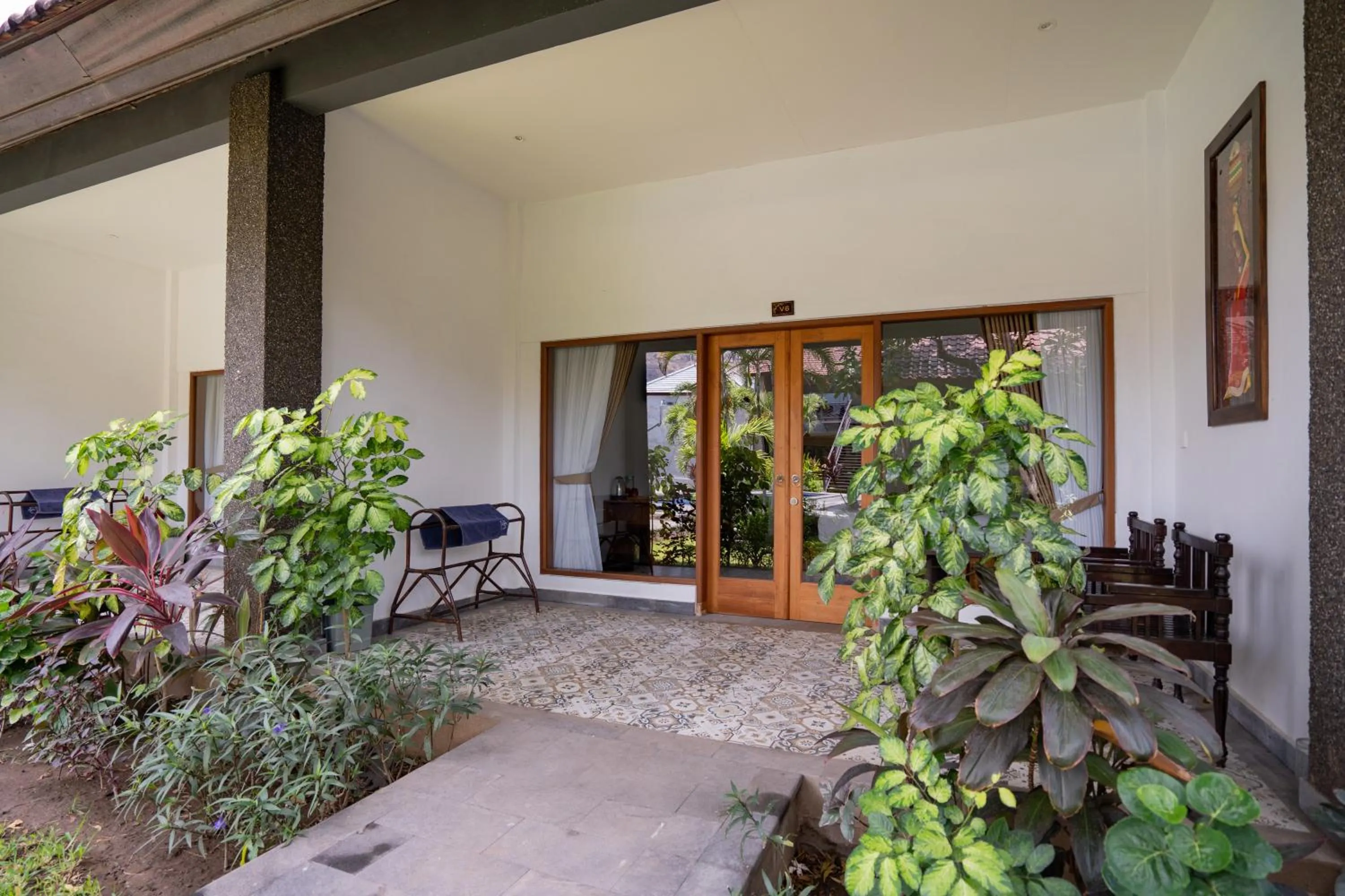 Garden view in The Bali Menjangan Boutique Villas & Dive Center