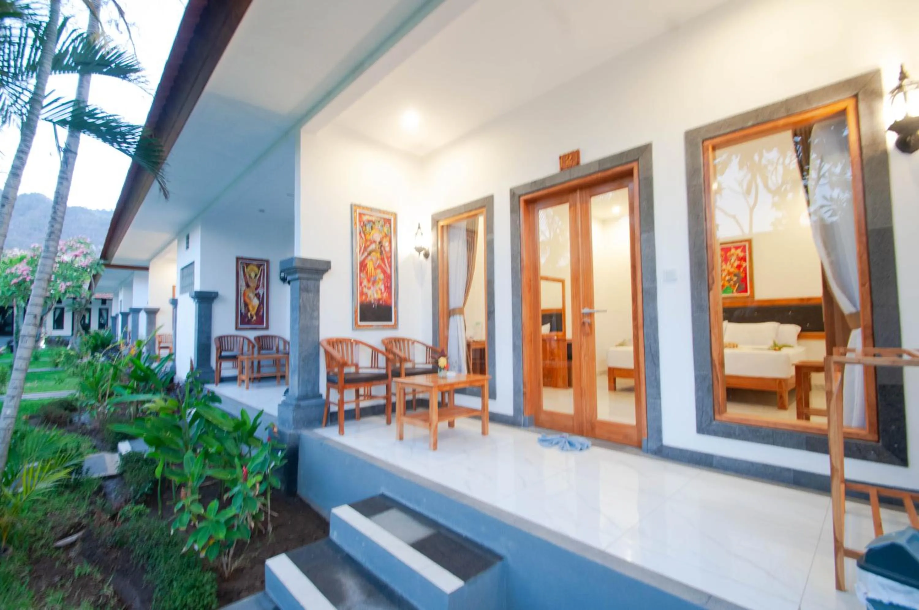 Balcony/Terrace in The Bali Menjangan Boutique Villas & Dive Center