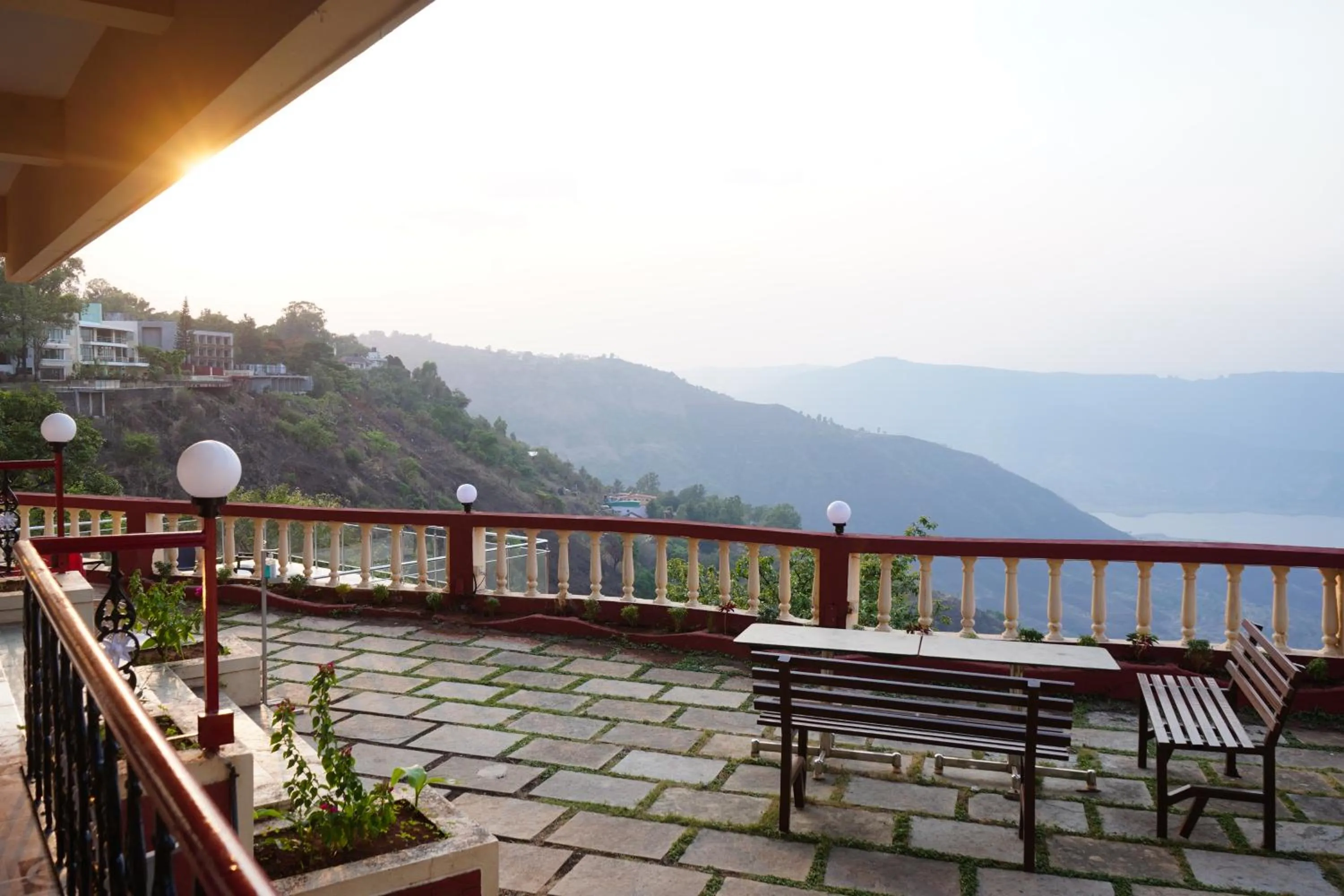 Seating area in Sharayu Holidays Valley View