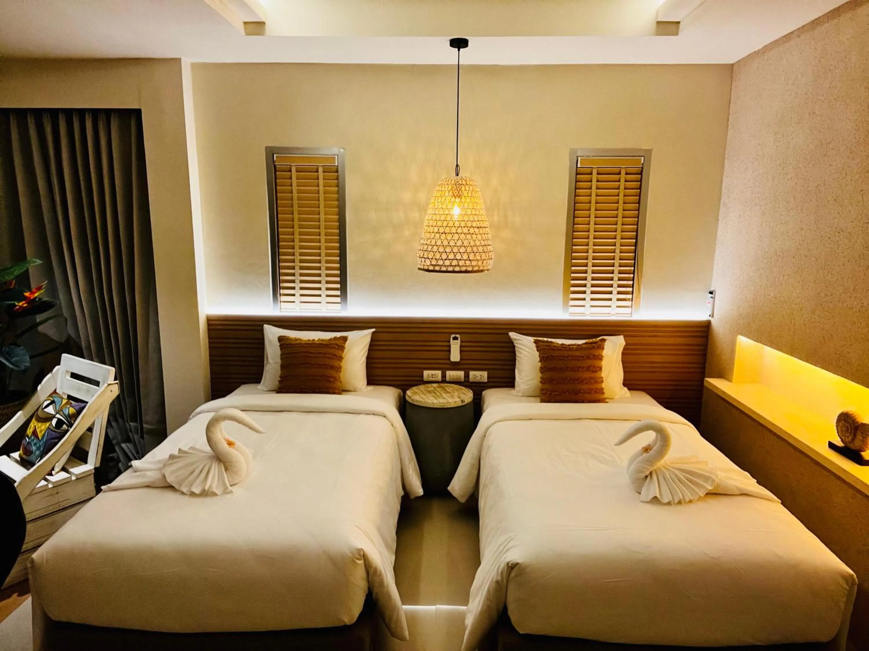 Bed in Amity Beach Resort