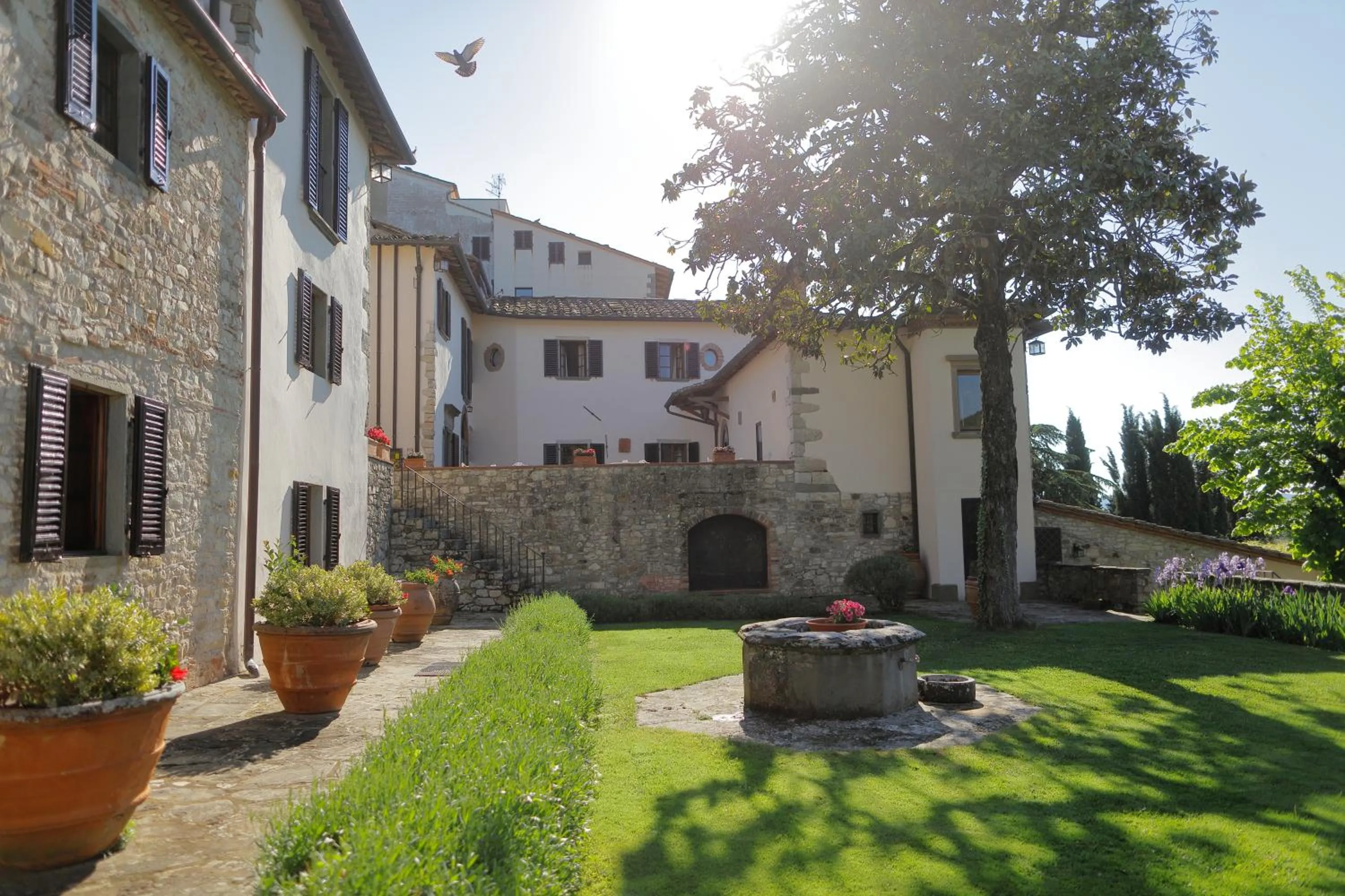 Garden in Relais Vignale & Spa