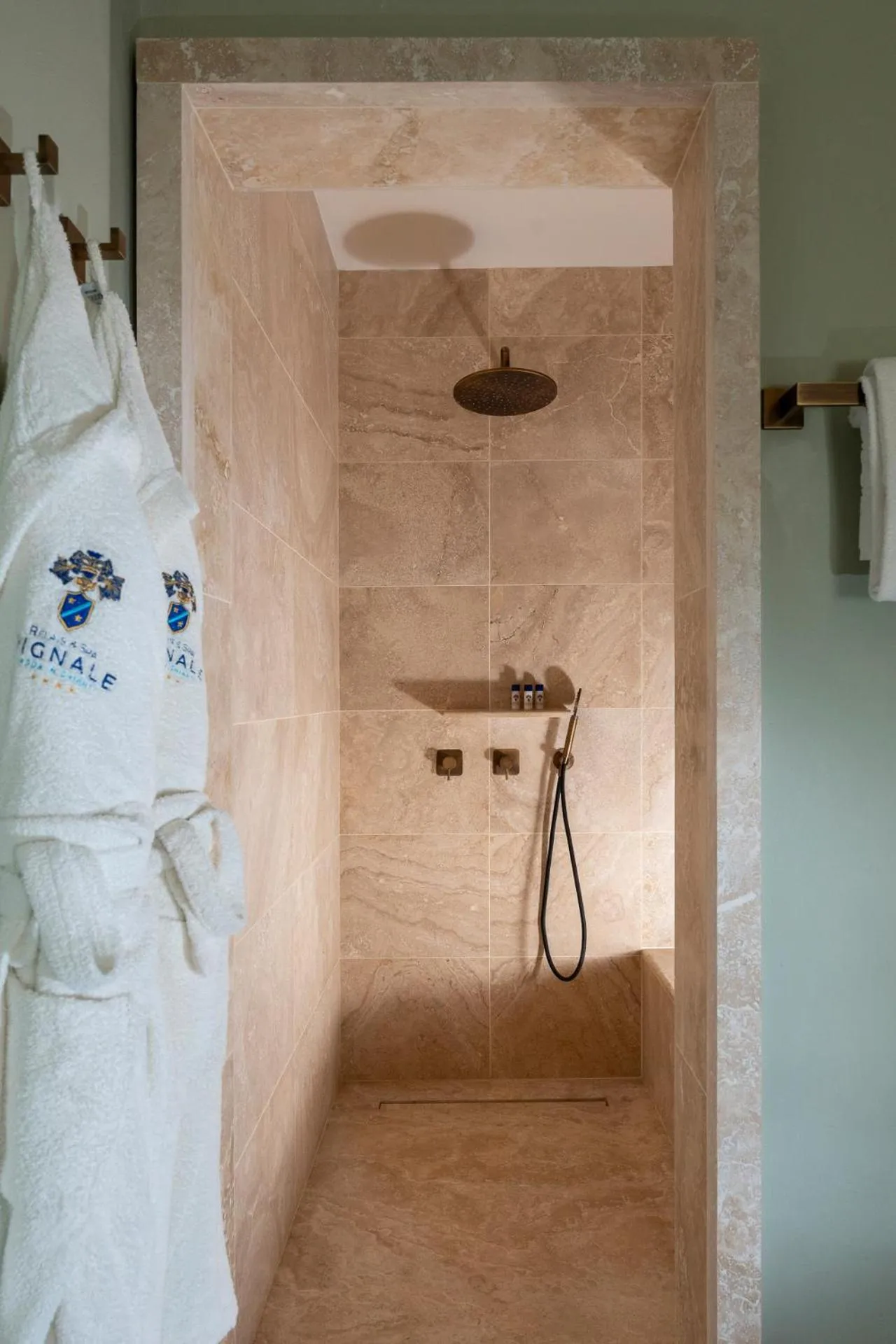 Shower in Relais Vignale & Spa