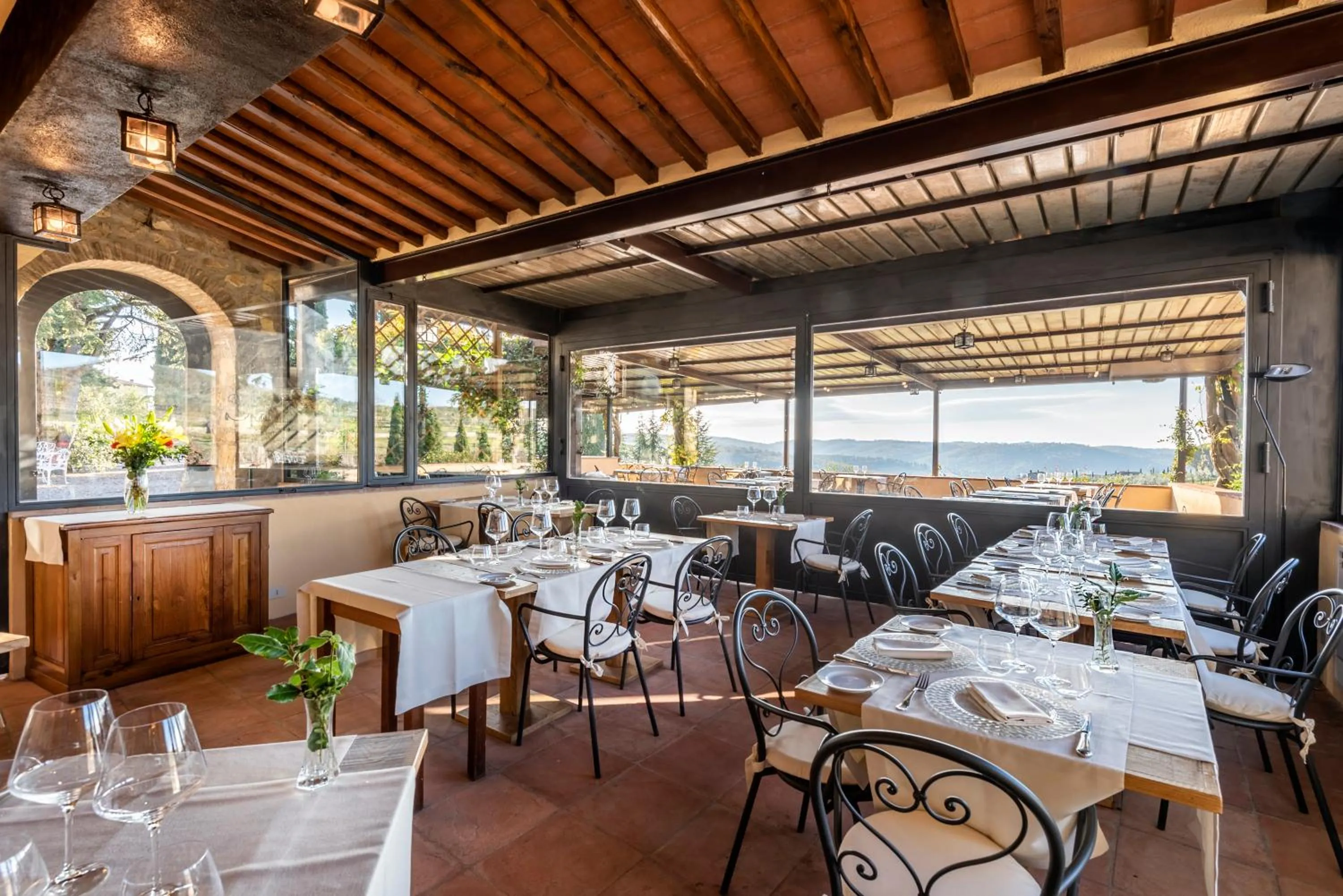 Restaurant/places to eat in Relais Vignale & Spa