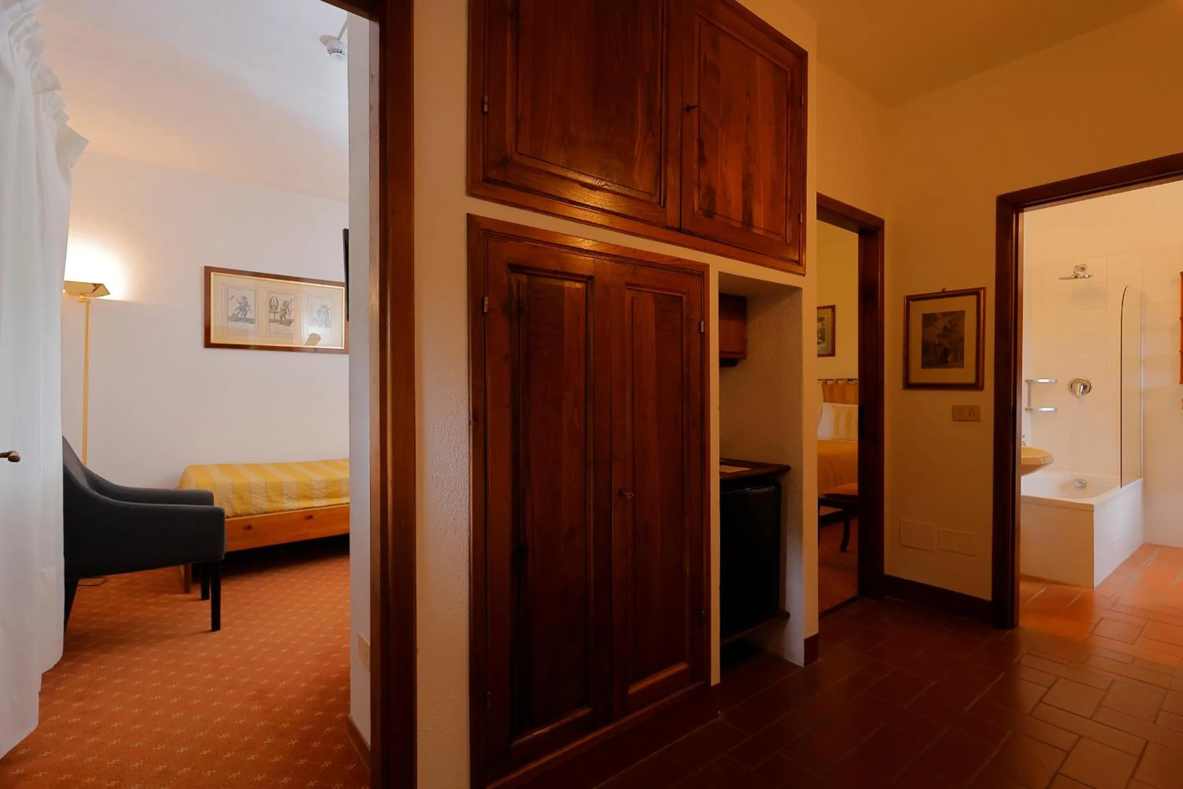 Bed in Relais Vignale & Spa