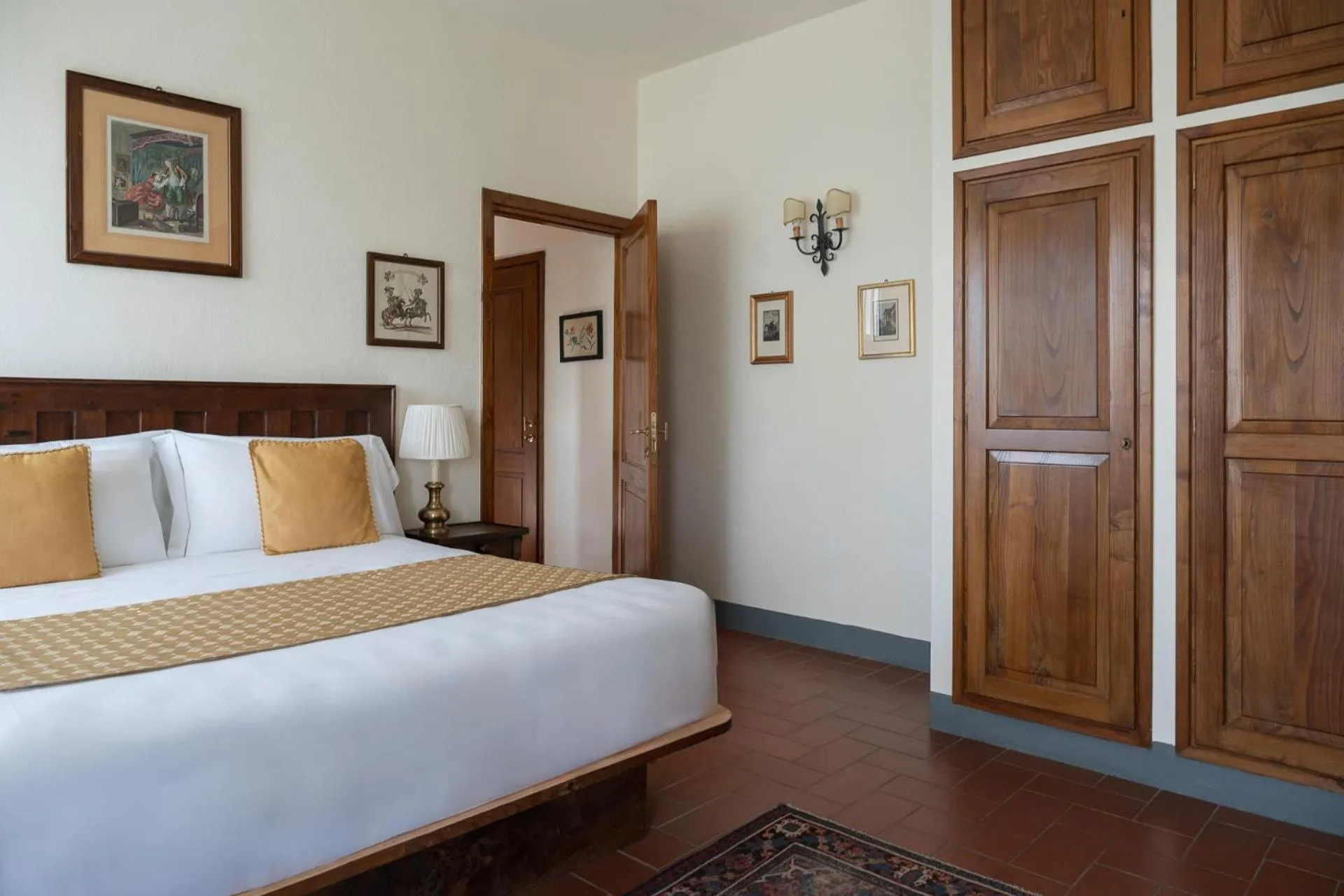 Bedroom, Bed in Relais Vignale & Spa