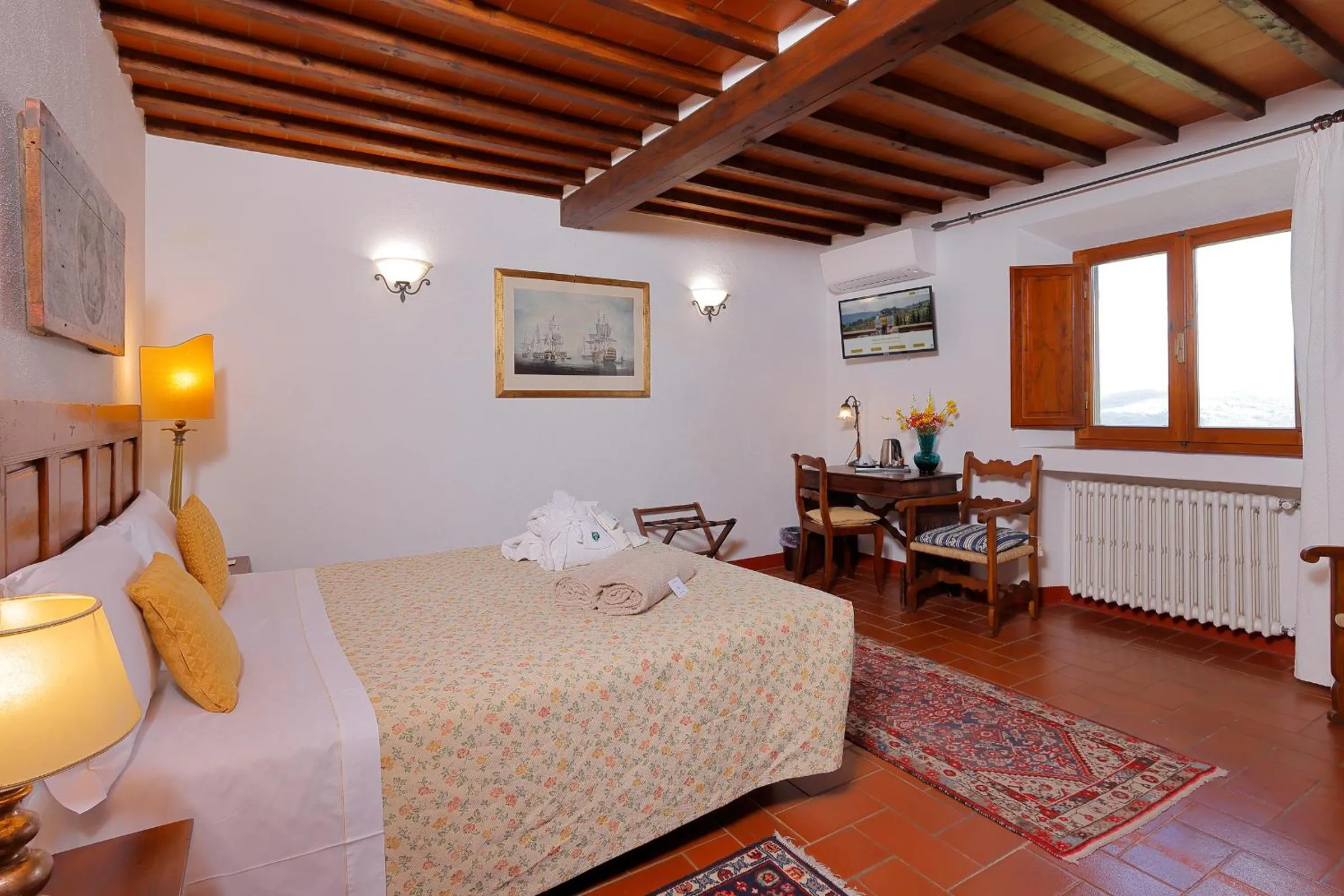 Bed in Relais Vignale & Spa