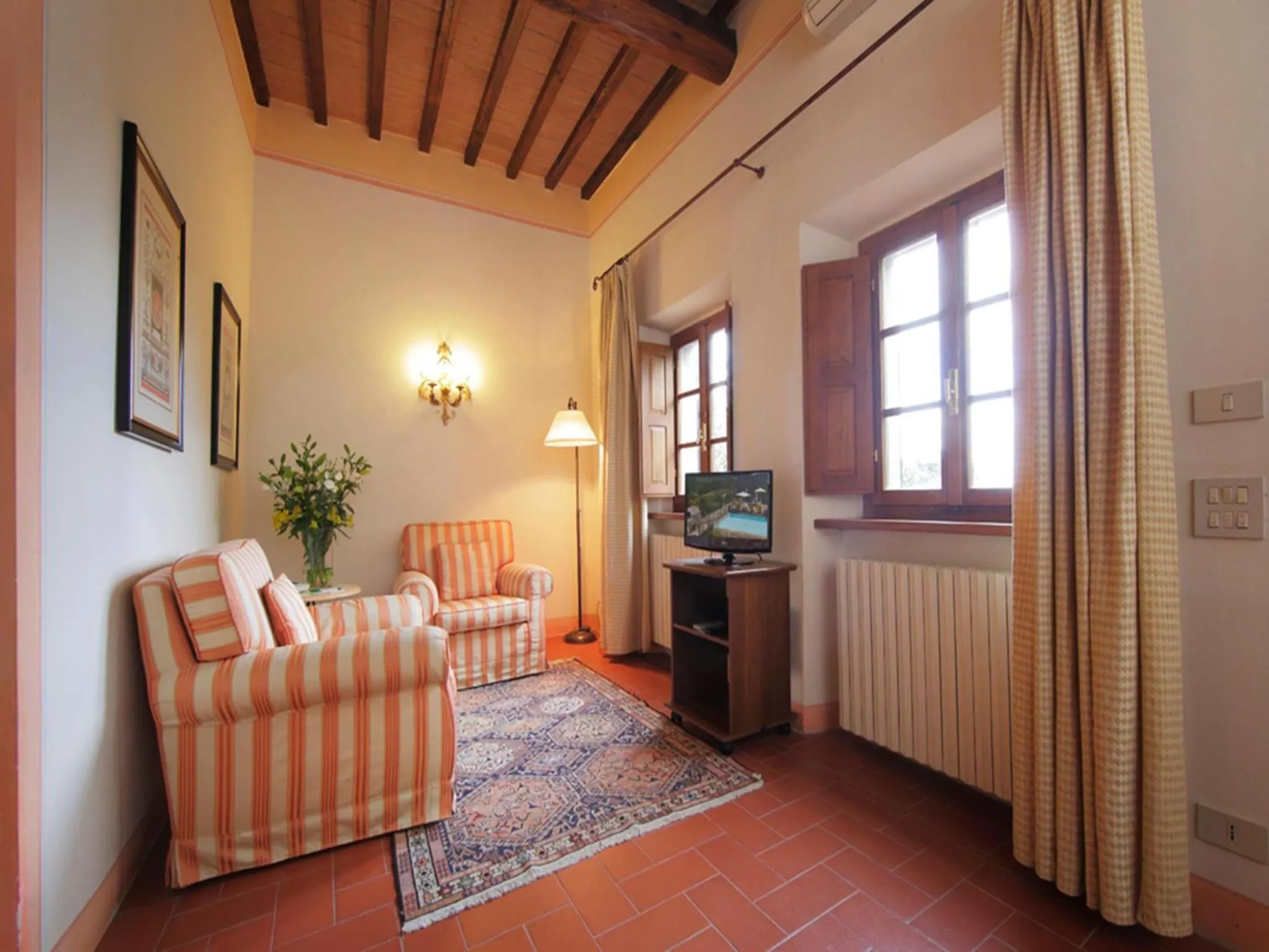 Living room in Relais Vignale & Spa