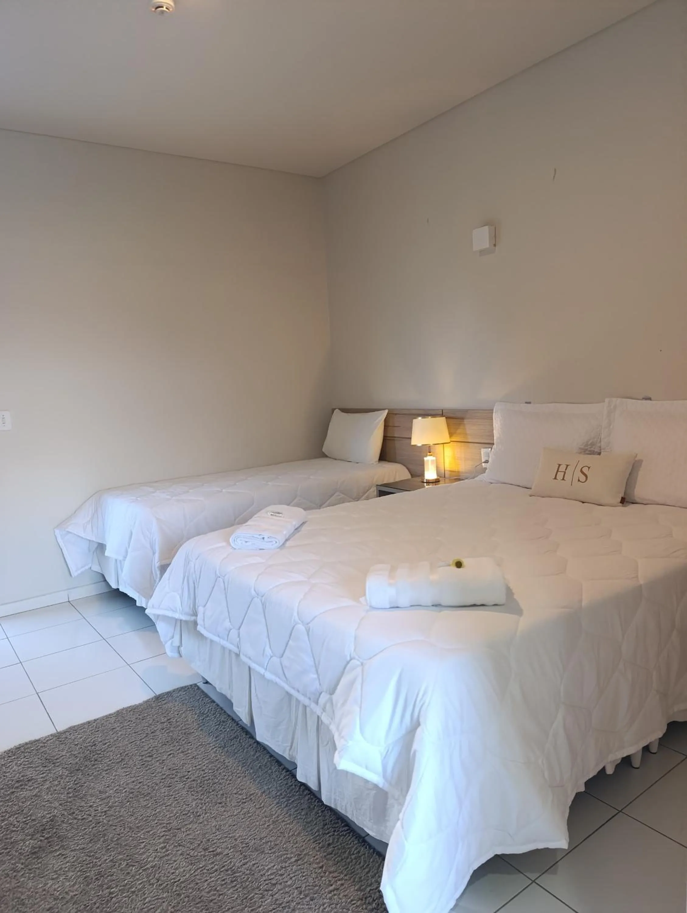 Bed in Hotel Sabrina