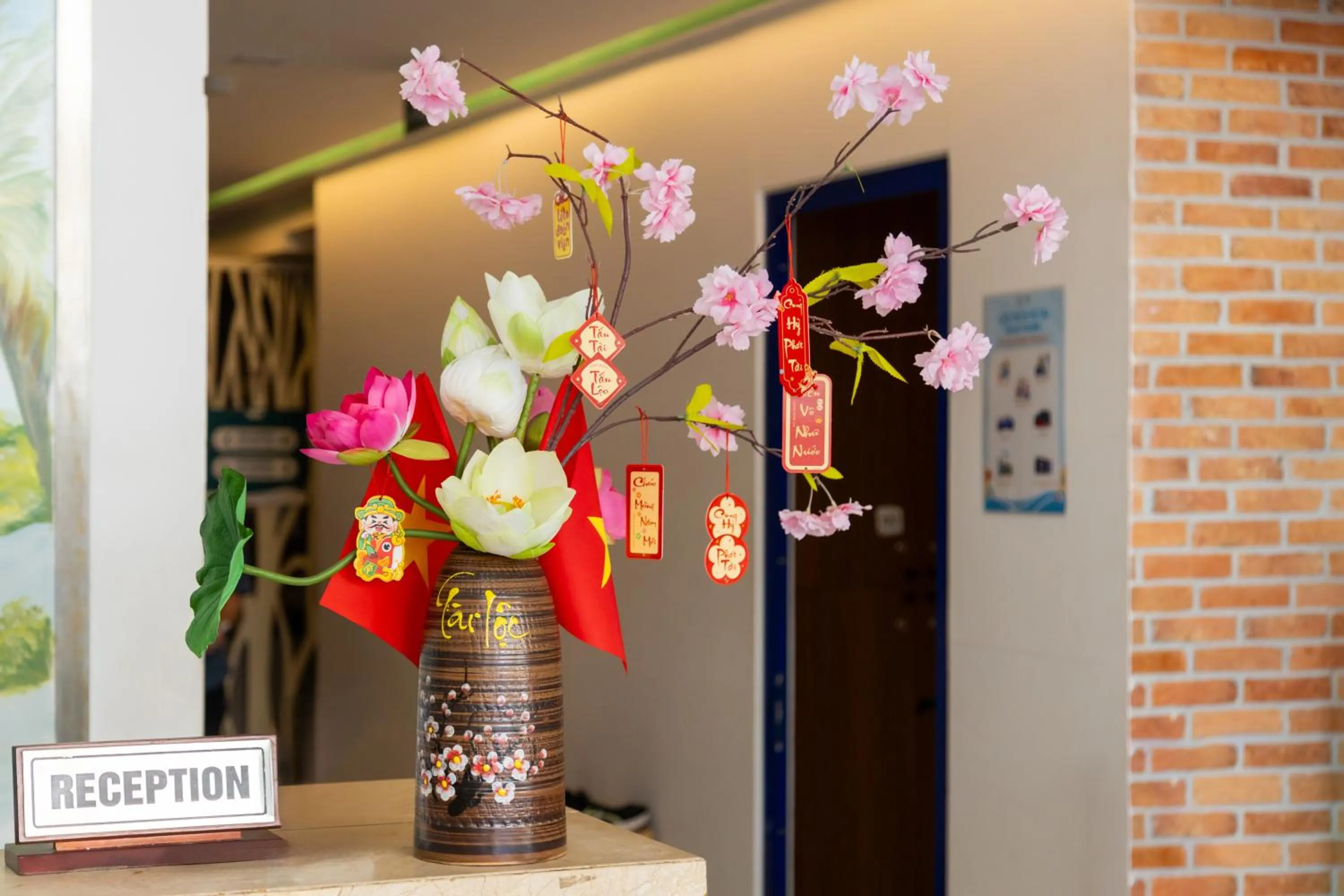 Lobby or reception in Ocean Garden Boutique Da Nang by Haviland