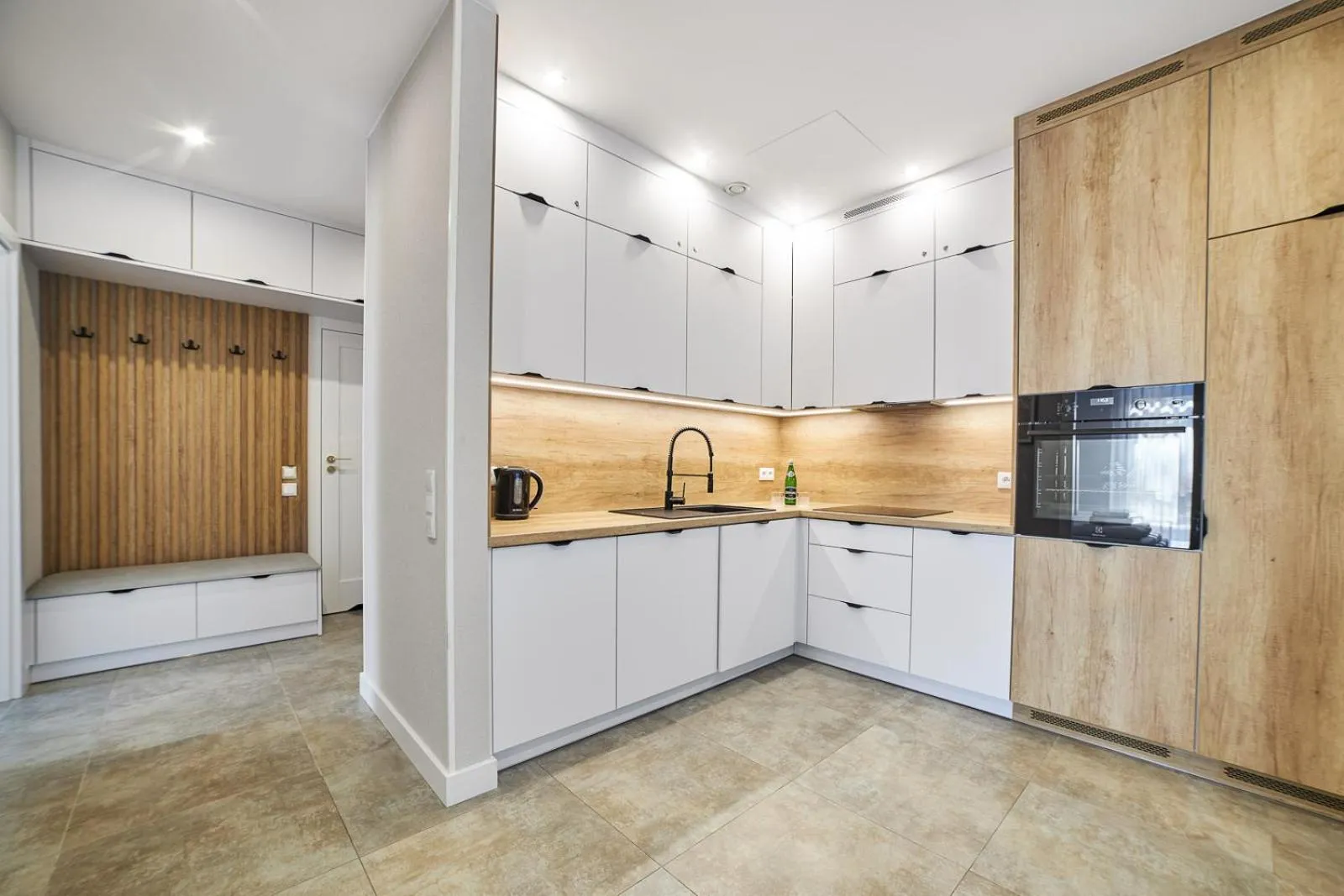 kitchen in Dune Beach Resort - A