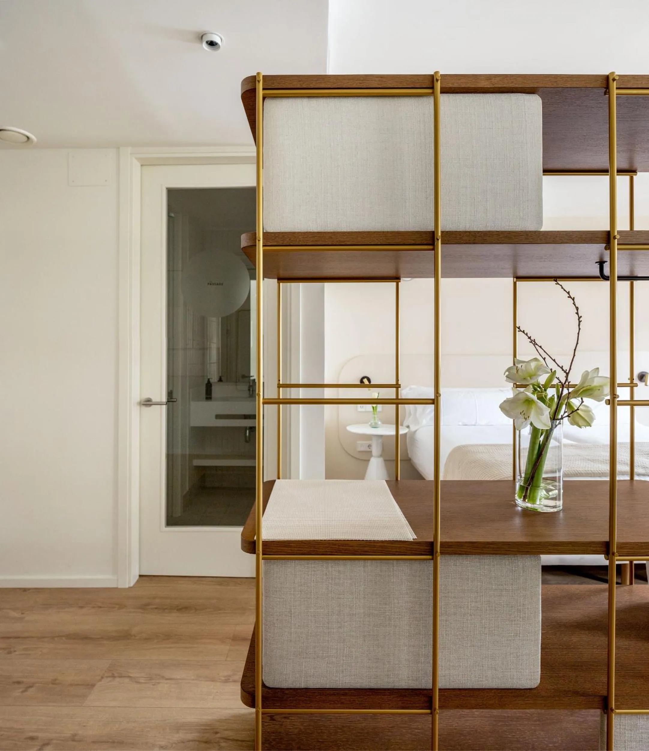 Photo of the whole room, Bed in The Passage Apartments