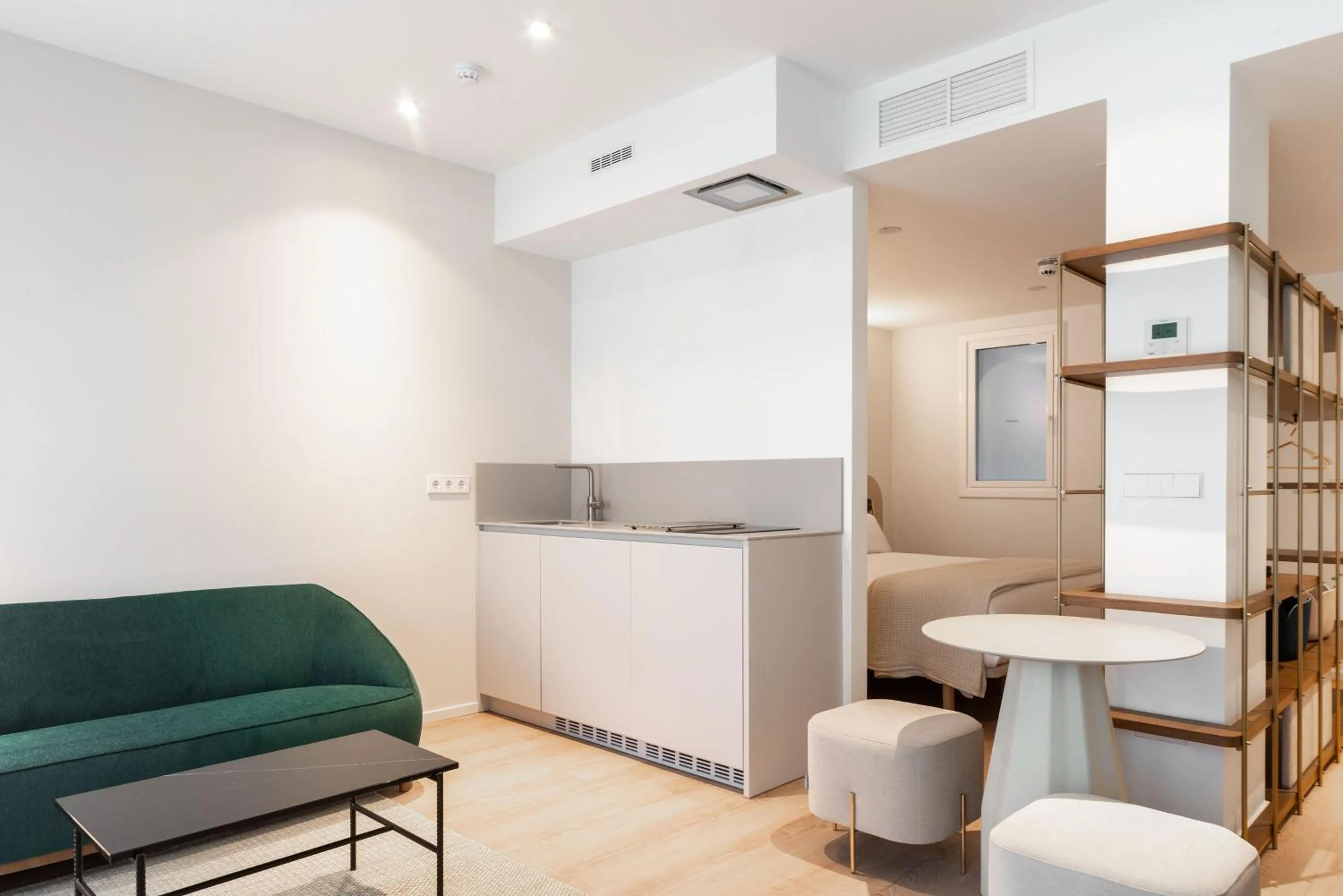 kitchen in The Passage Apartments