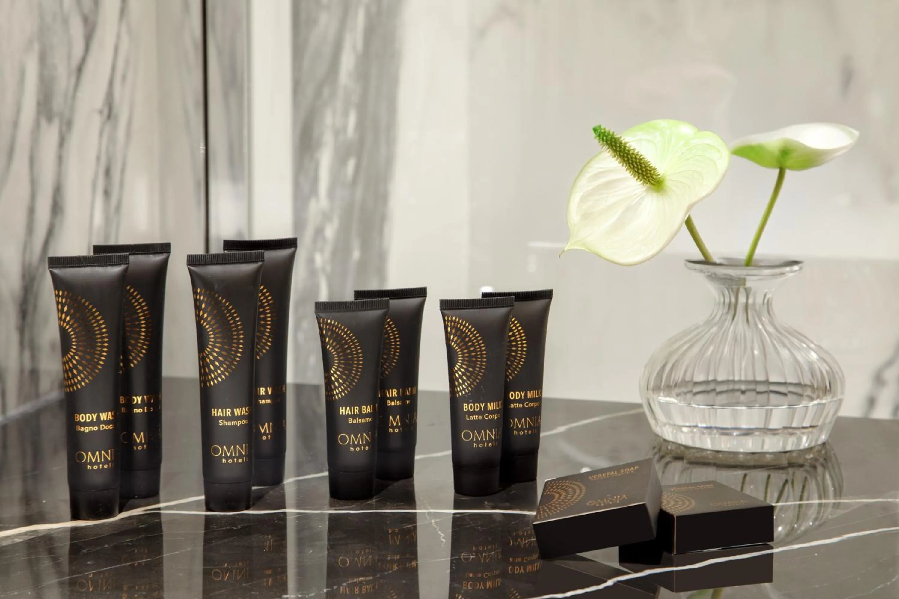 Bathroom in Aria Palace by OMNIA hotels