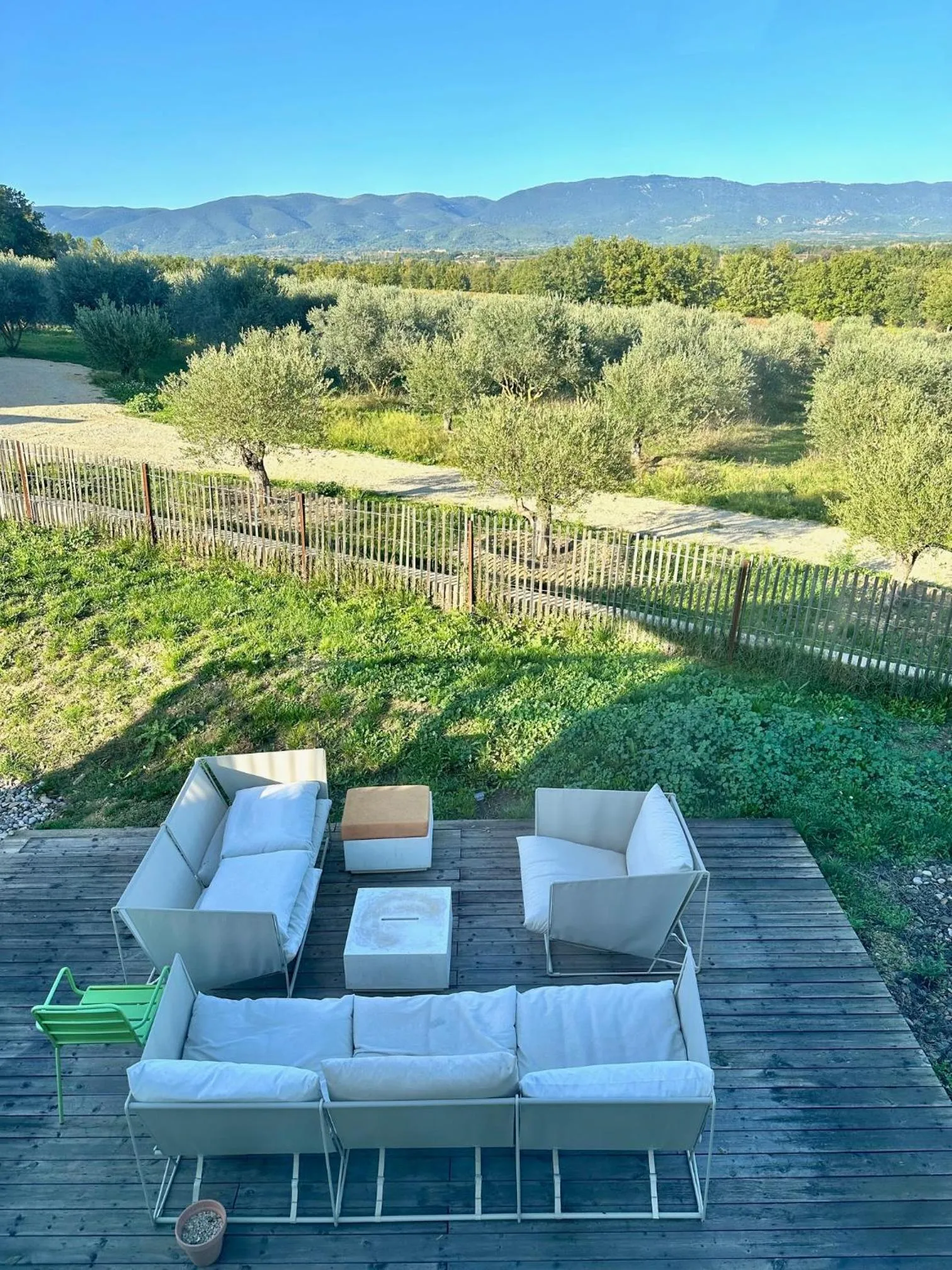 Natural landscape in Domaine La Ferme HI bride