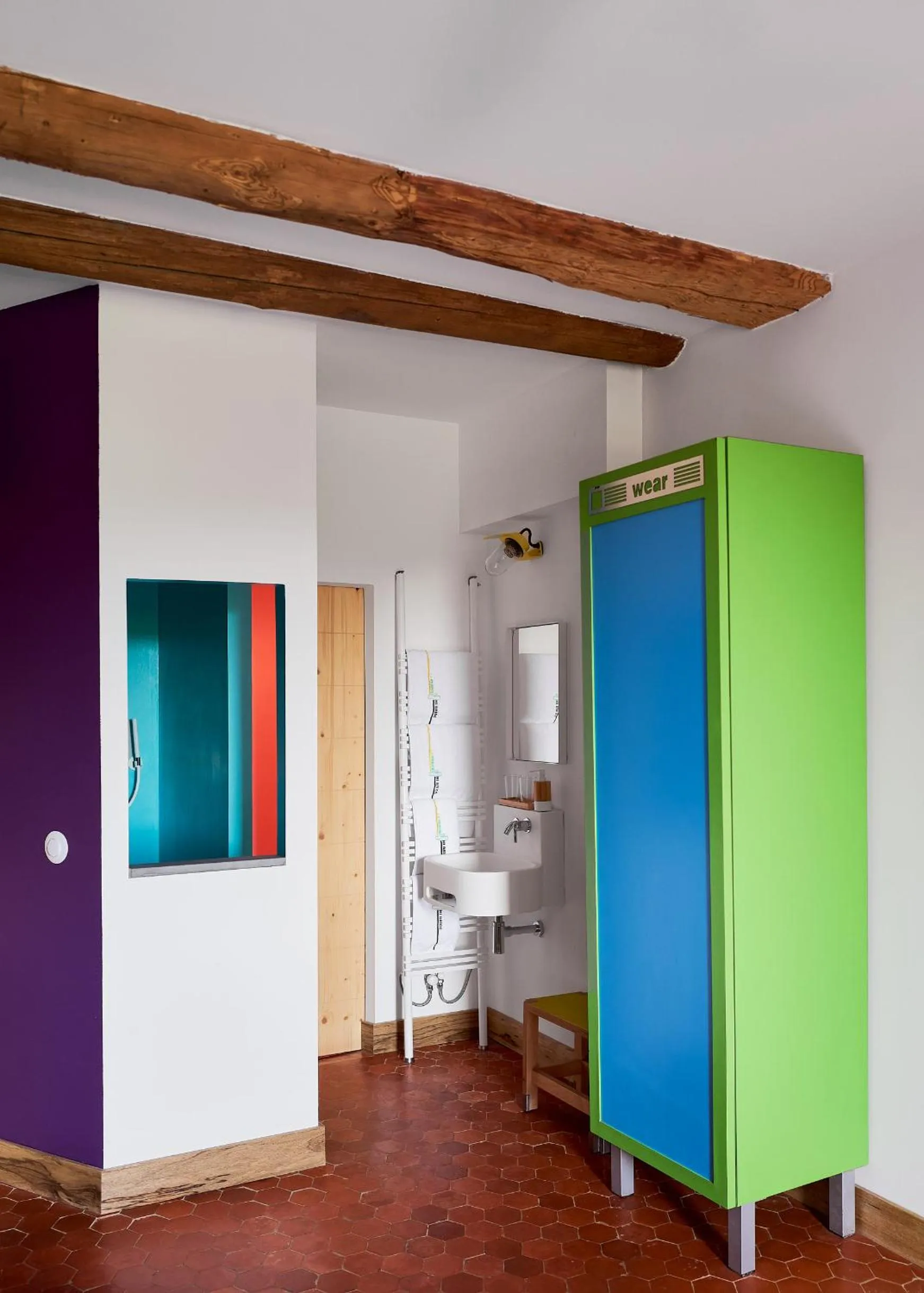Bathroom in Domaine La Ferme HI bride
