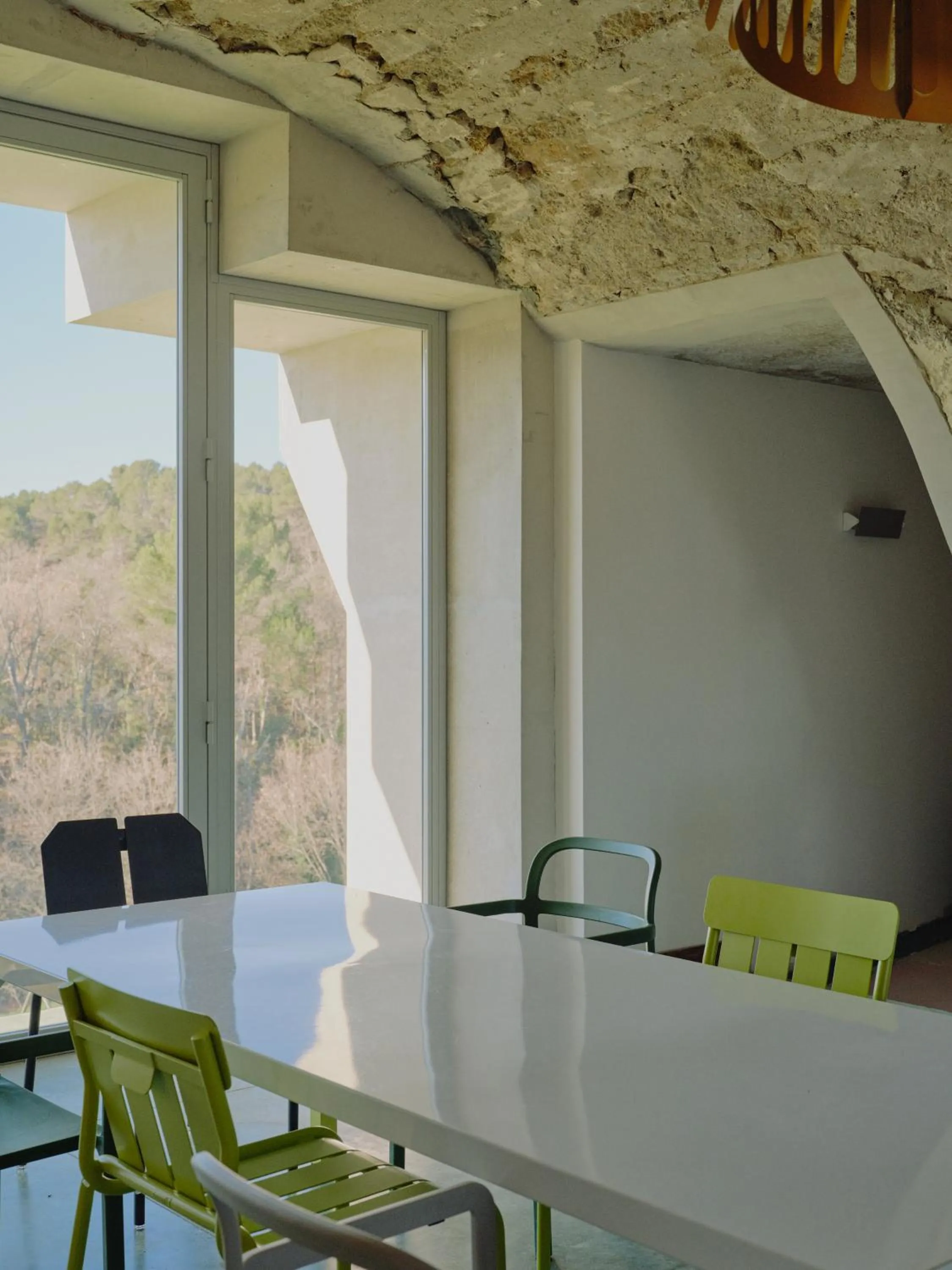 Dining area in Domaine La Ferme HI bride