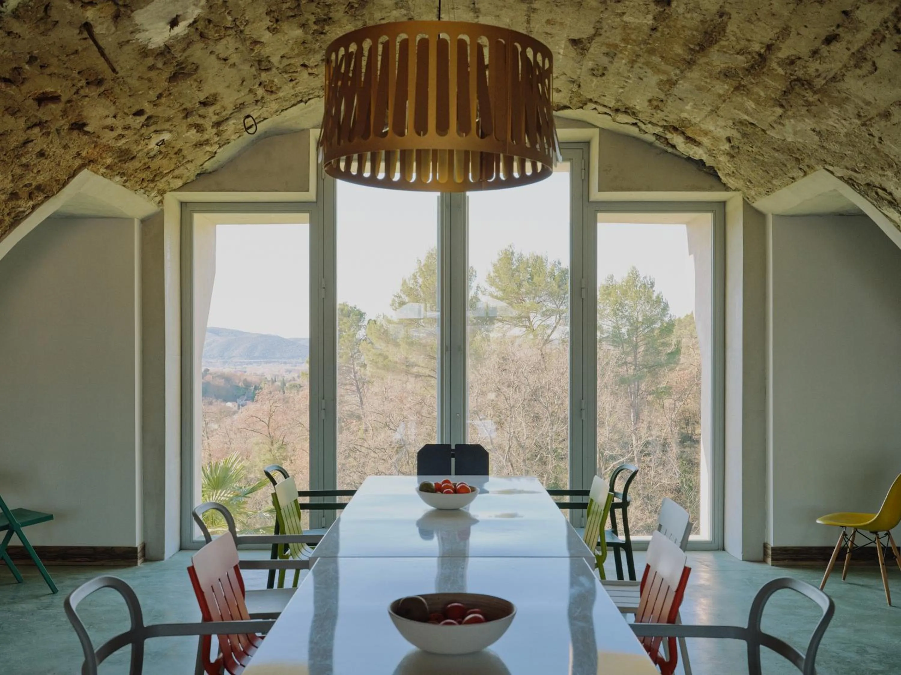 Dining area in Domaine La Ferme HI bride
