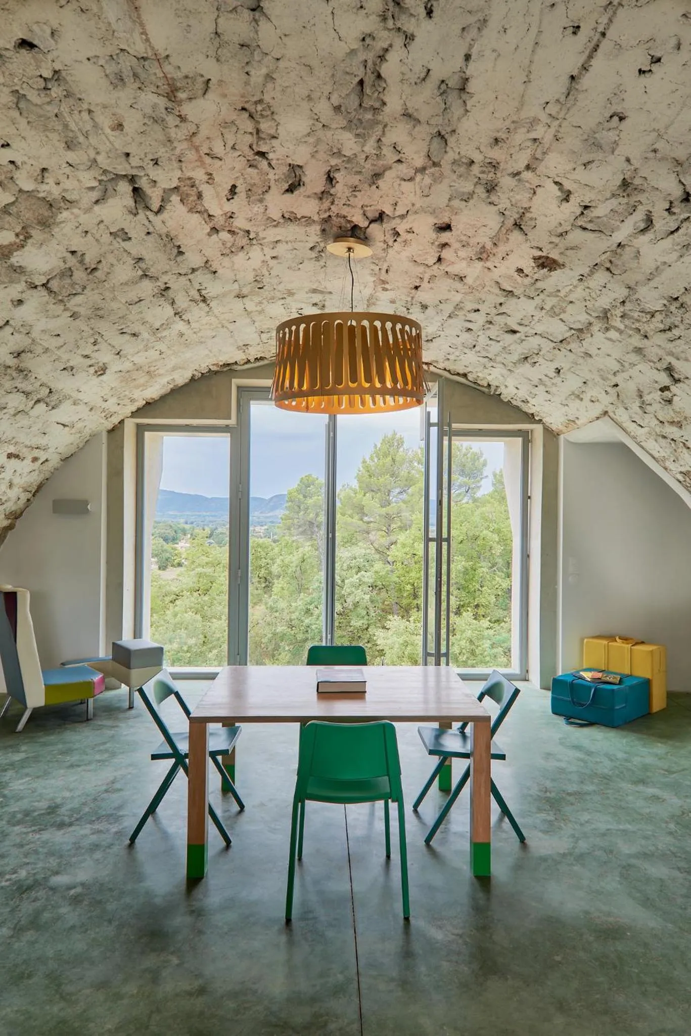 Living room in Domaine La Ferme HI bride