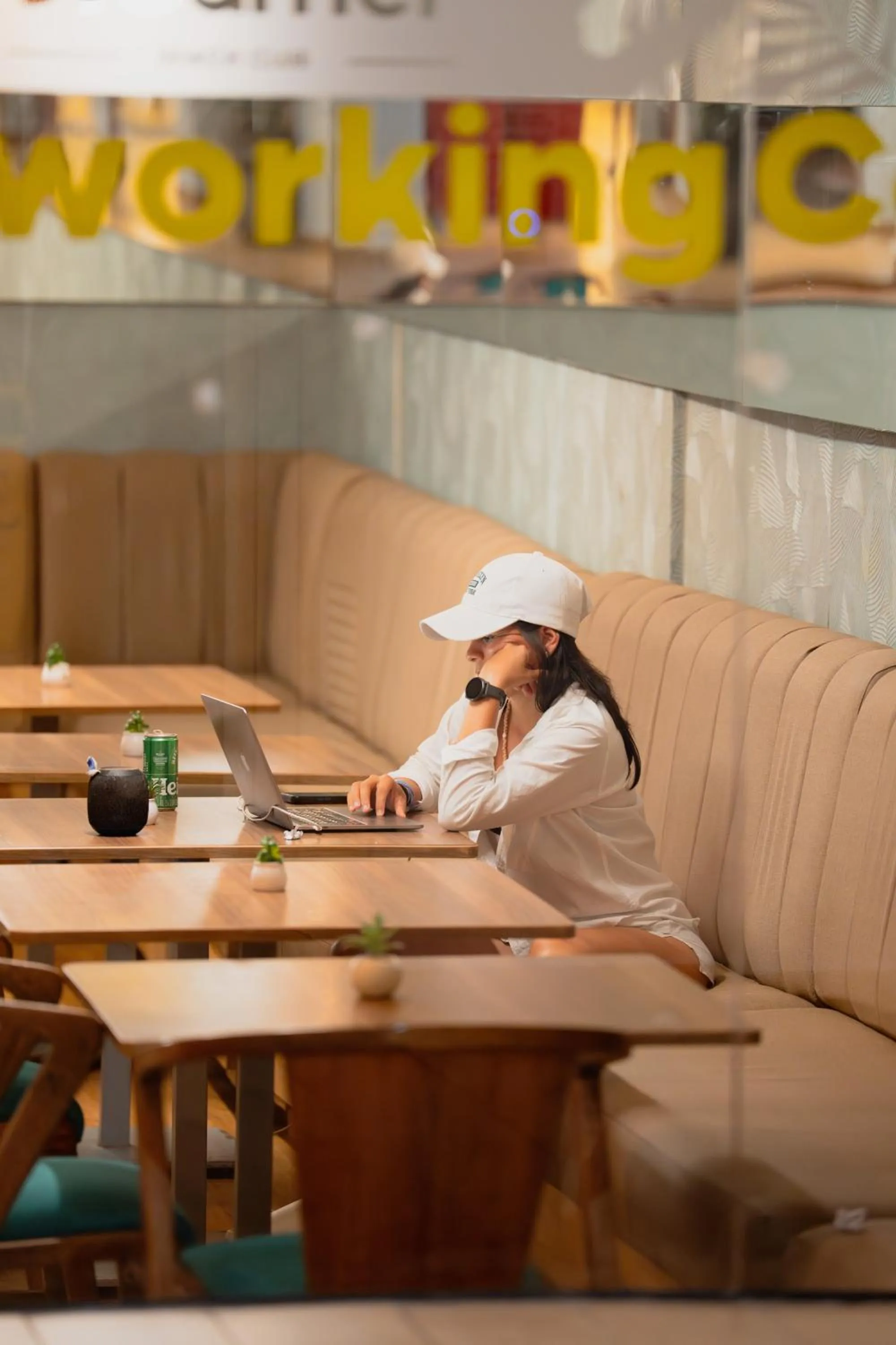 Seating area in Dreamer Beach Club
