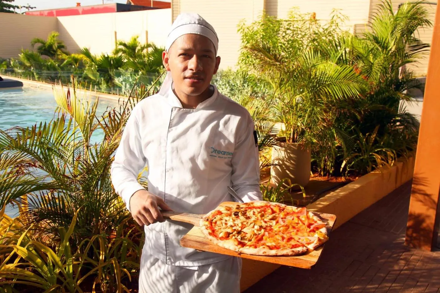 Food in Dreamer Beach Club