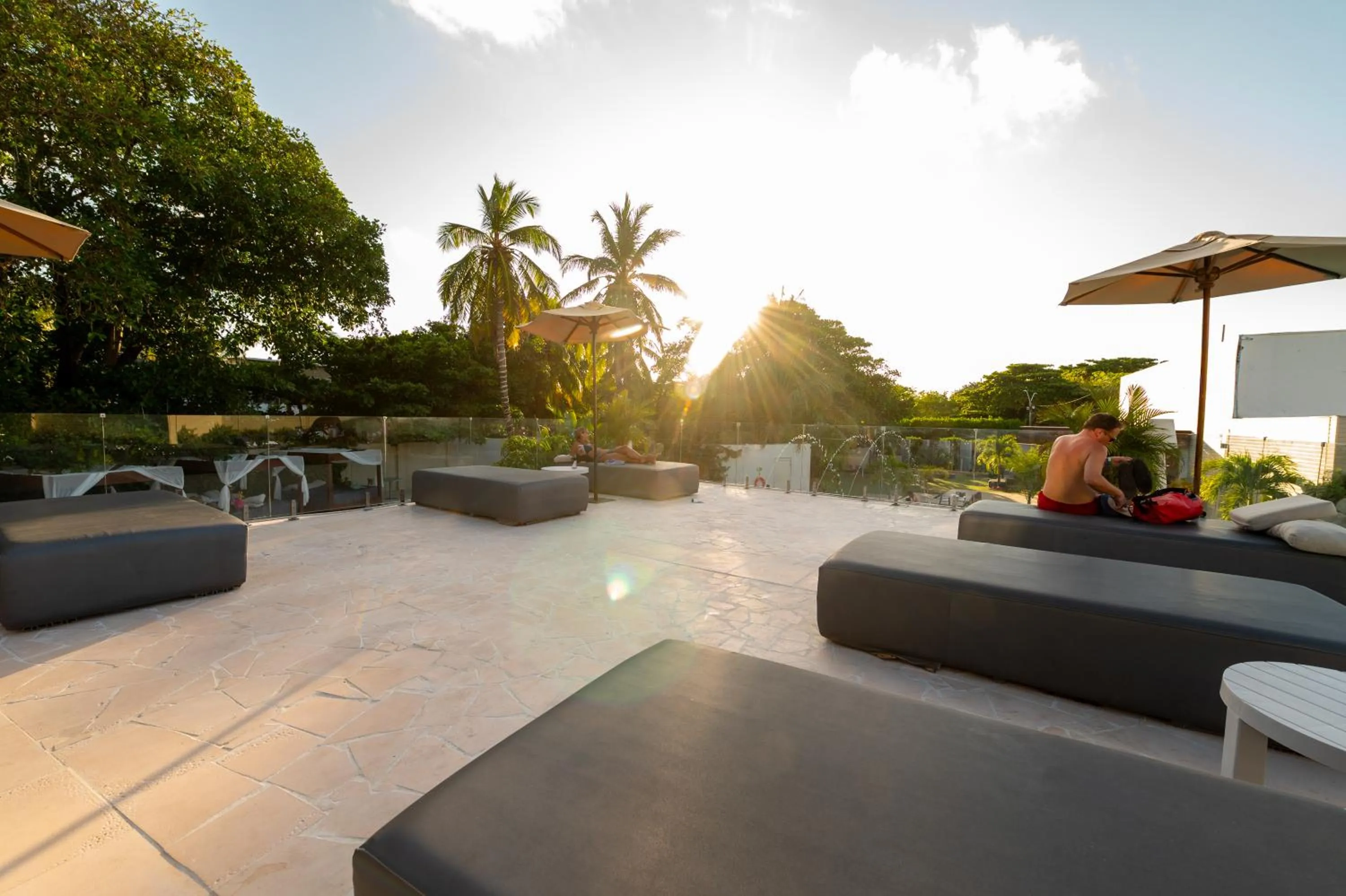 Natural landscape in Dreamer Beach Club