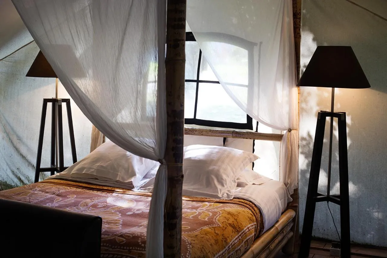 Bed in Domaine Arvor & Spa