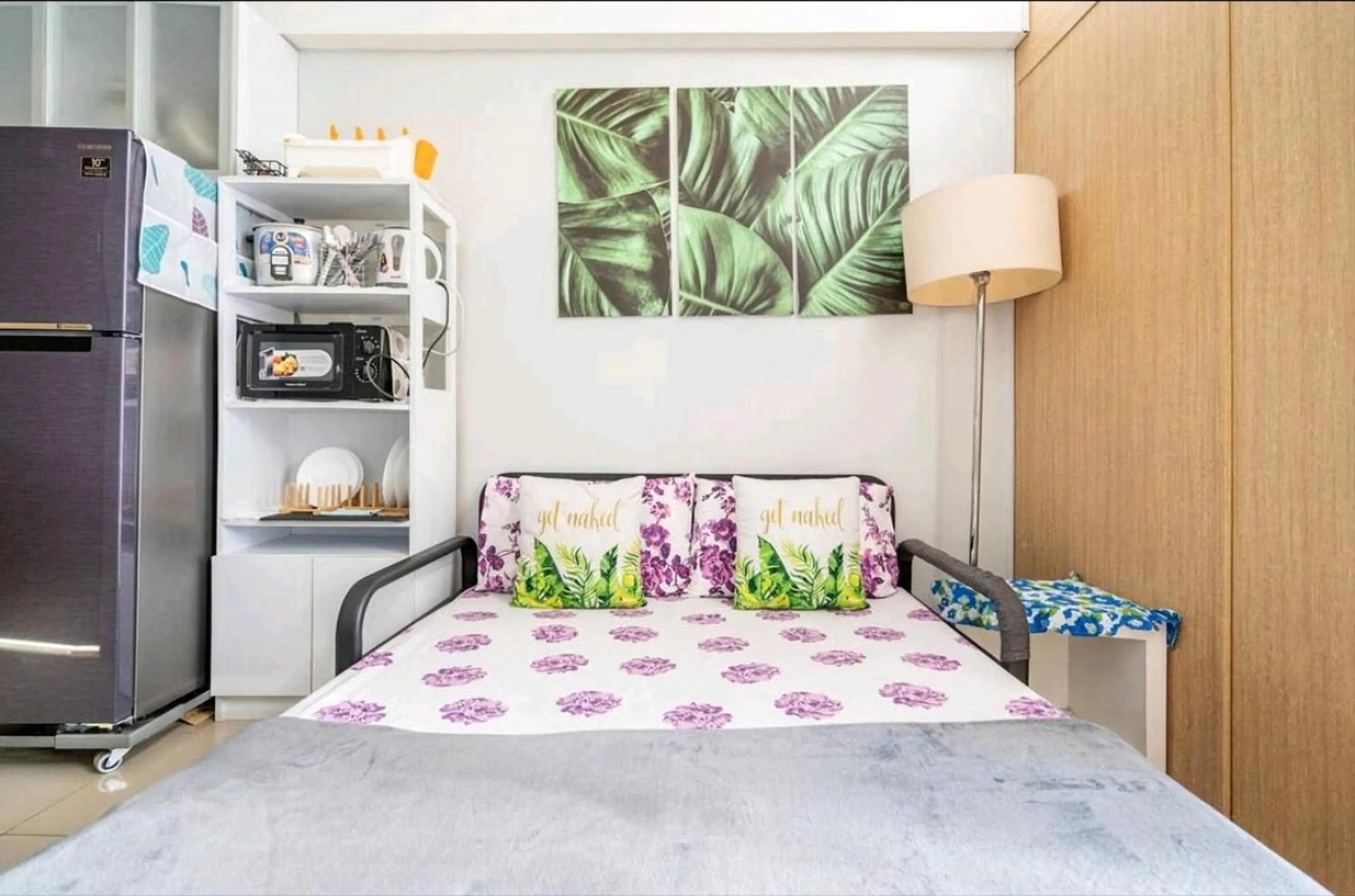 Bed in Grass Residences SM North Edsa and Trinoma