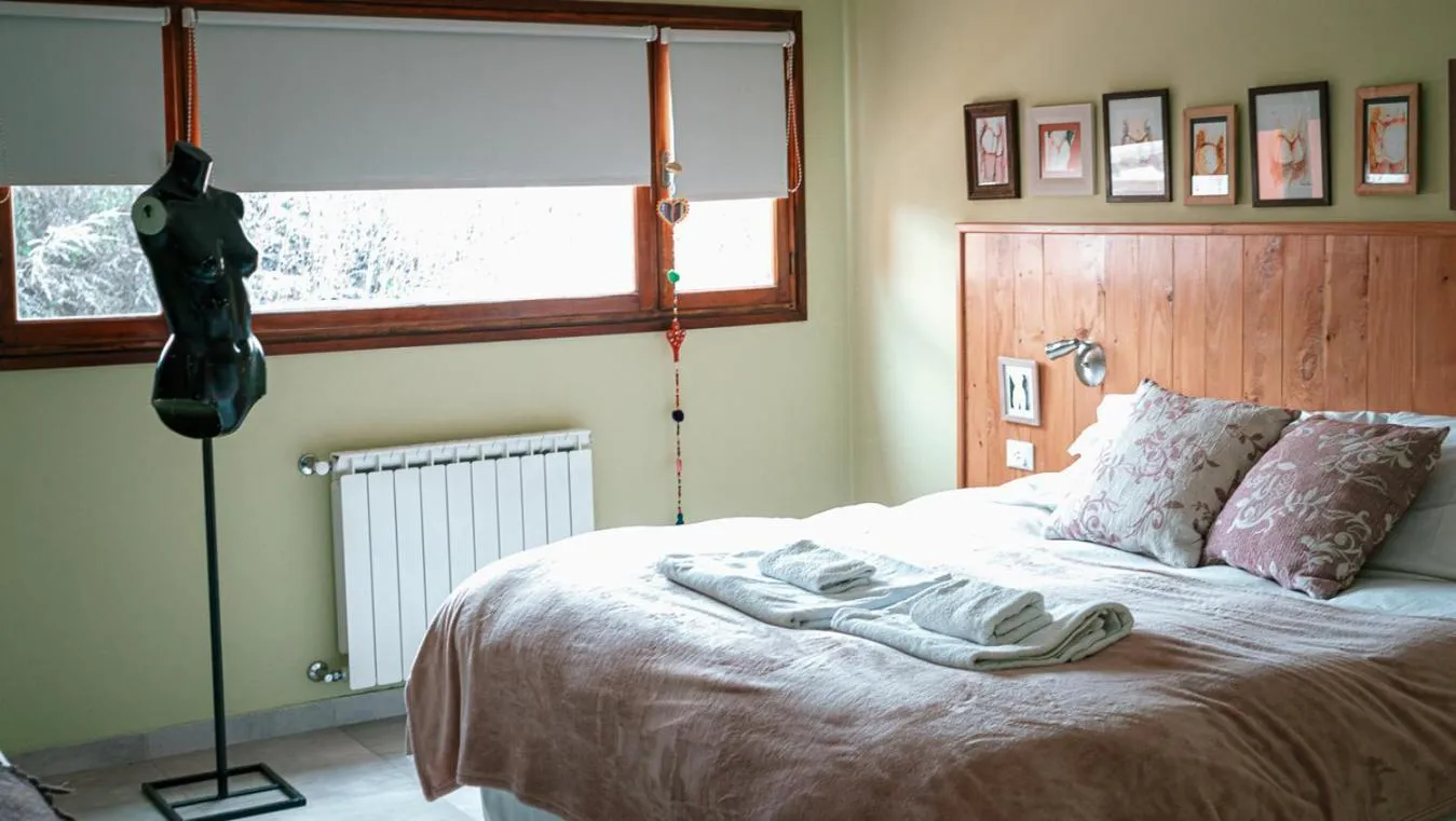 Bed in Hosteria Casa de Paula