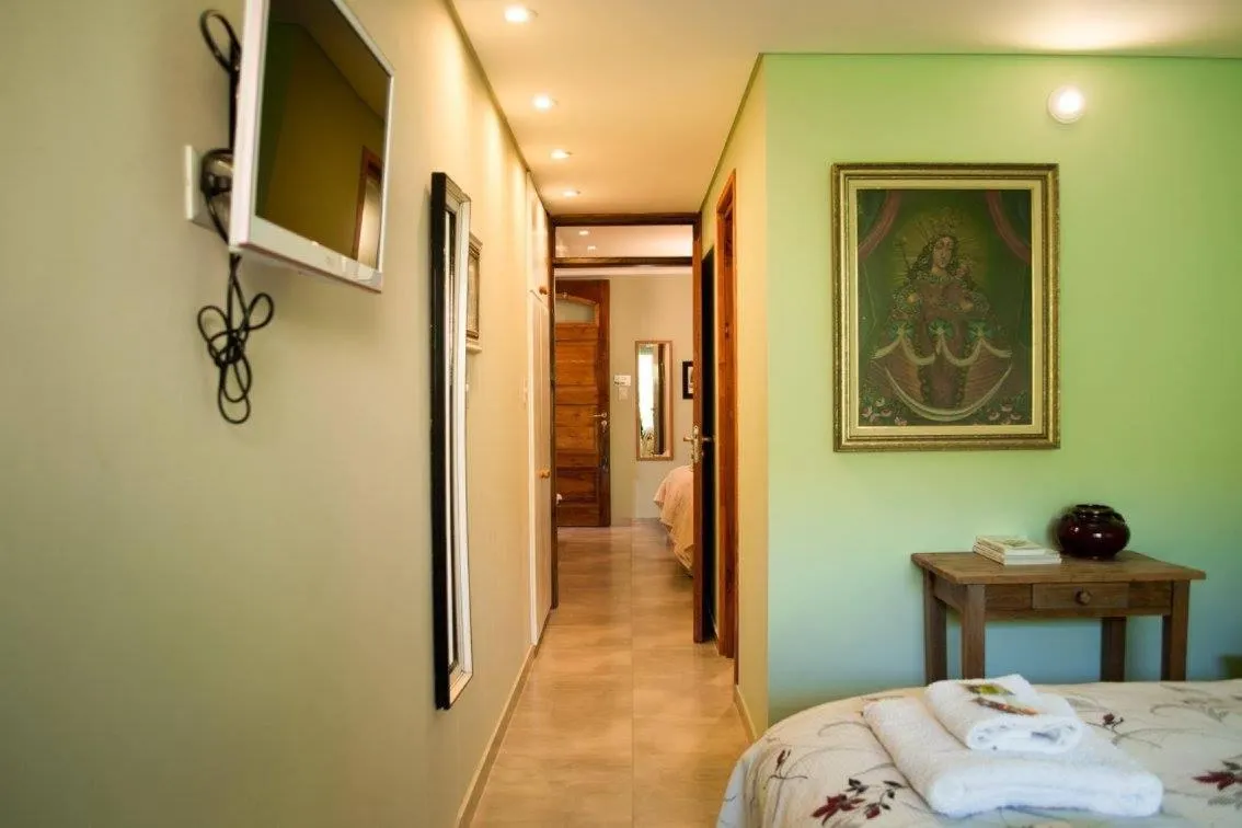 Bed in Hosteria Casa de Paula