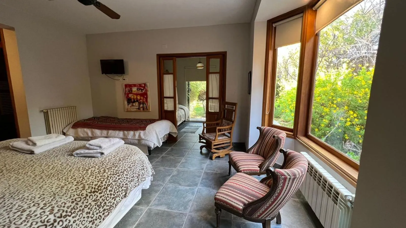 Bed in Hosteria Casa de Paula