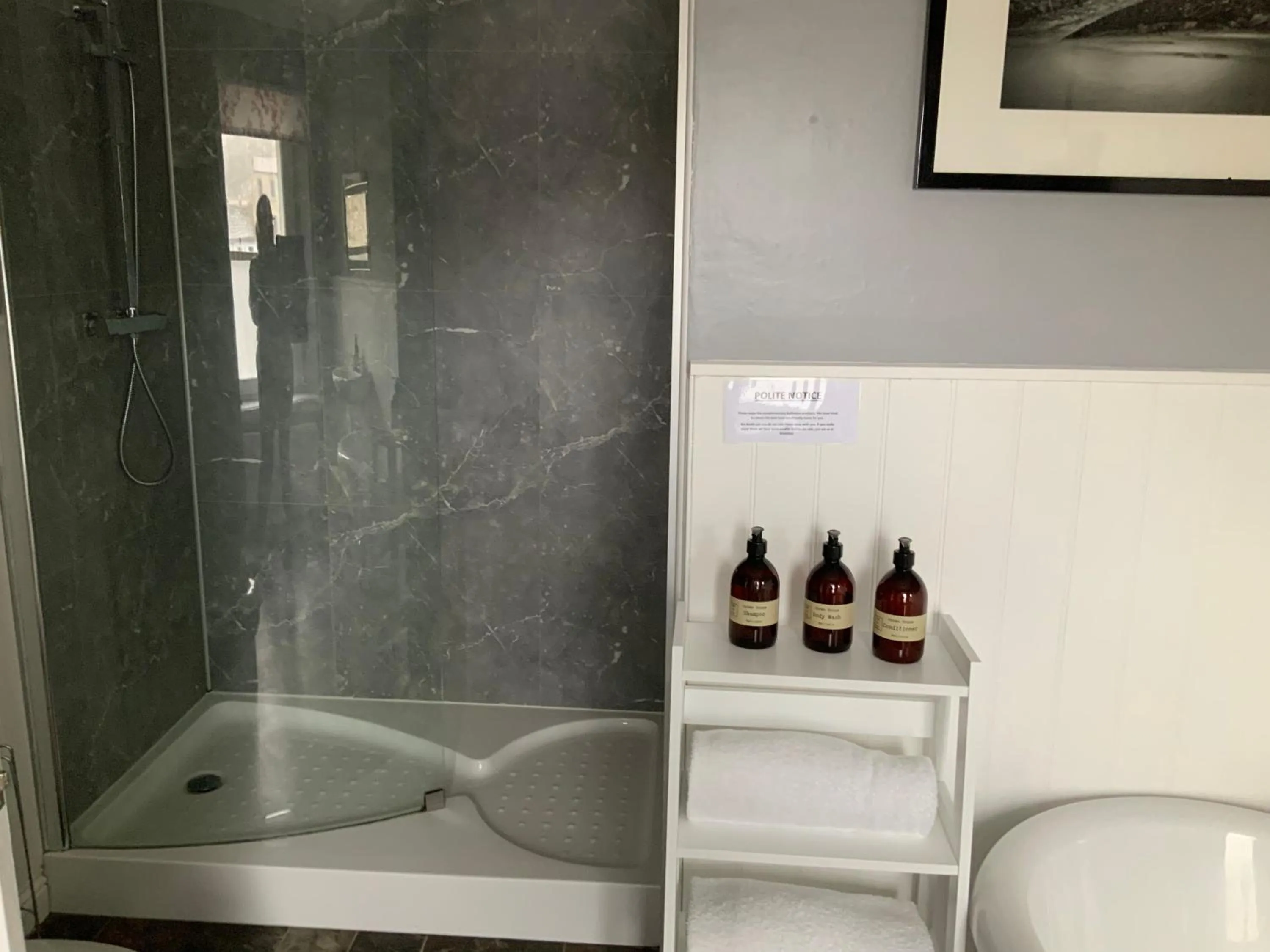 Shower in Haven House