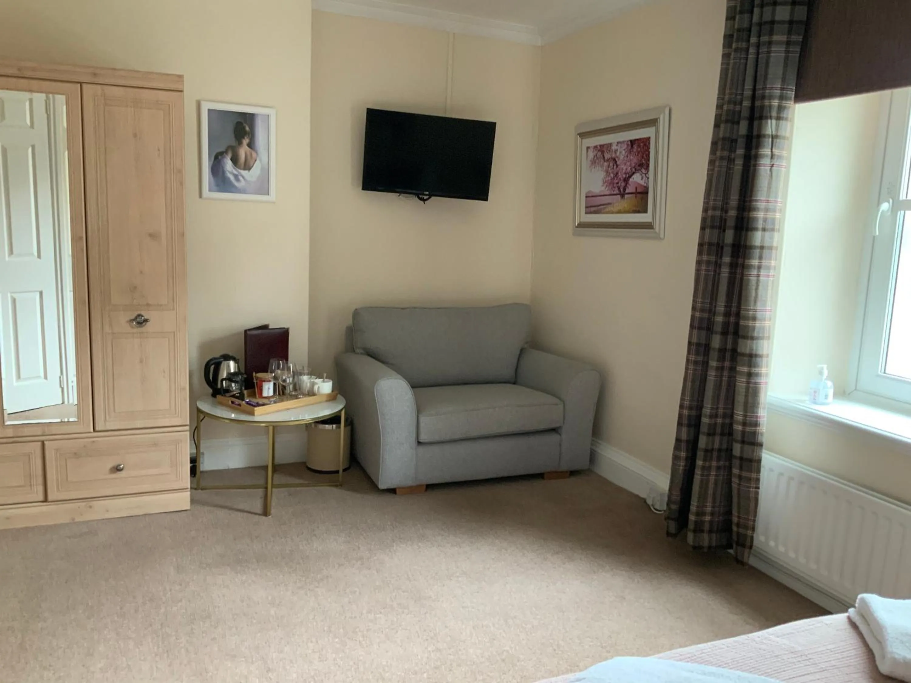 Seating area in Haven House