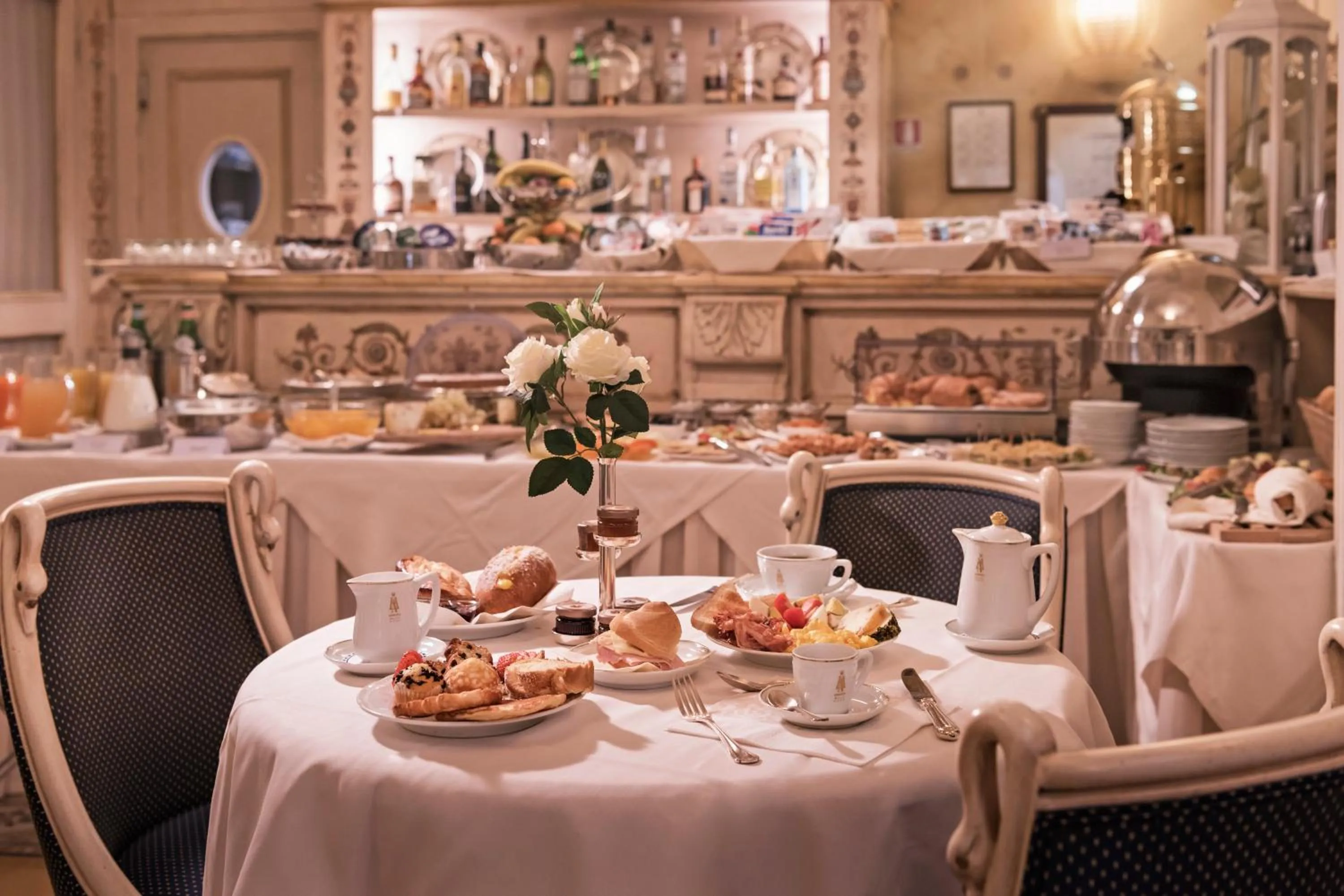 Buffet breakfast in Hotel Armonia