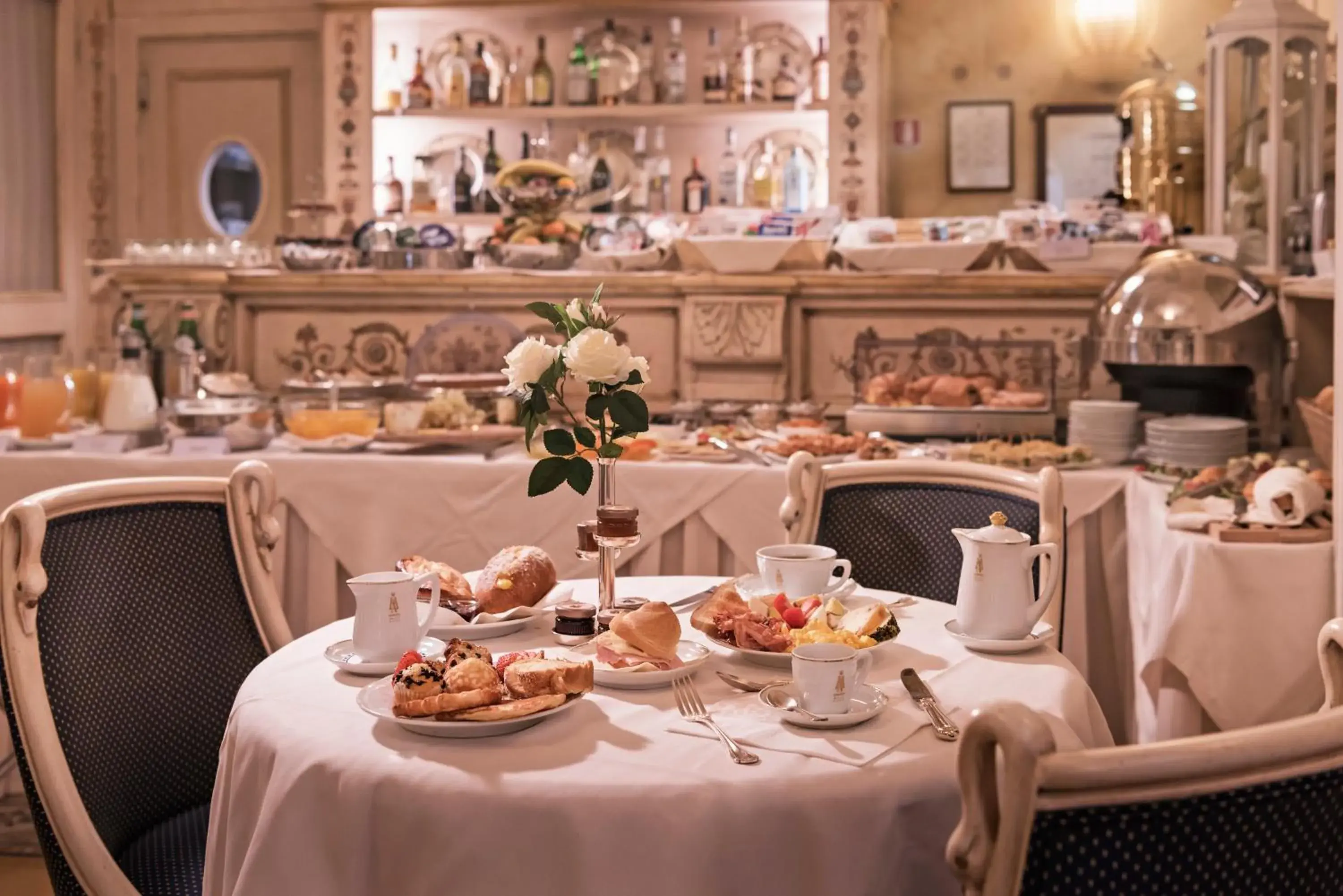 Buffet breakfast in Hotel Armonia Buffet breakfast in Hotel Armonia