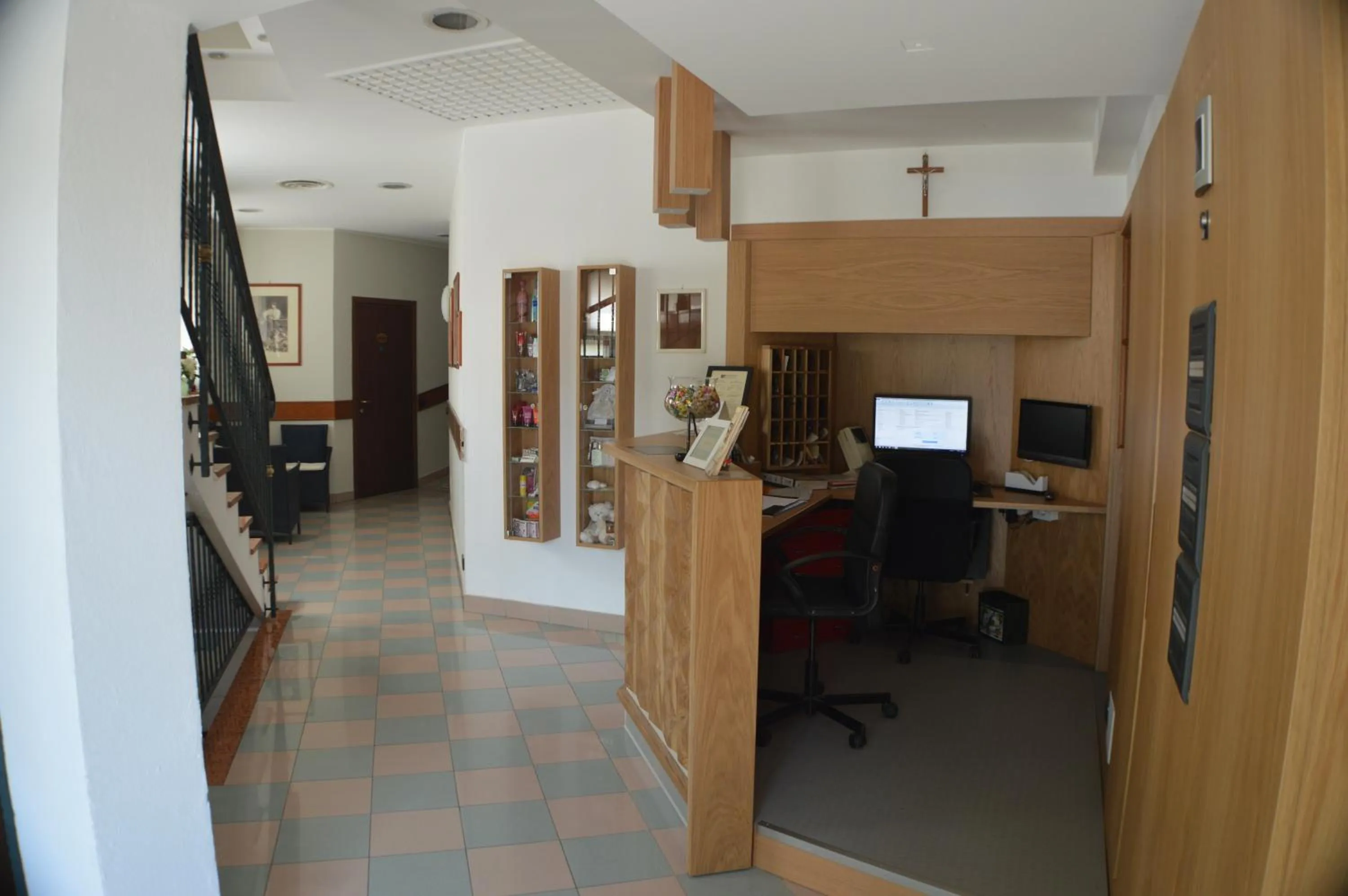 Lobby or reception in Sempione Hotel Malpensa