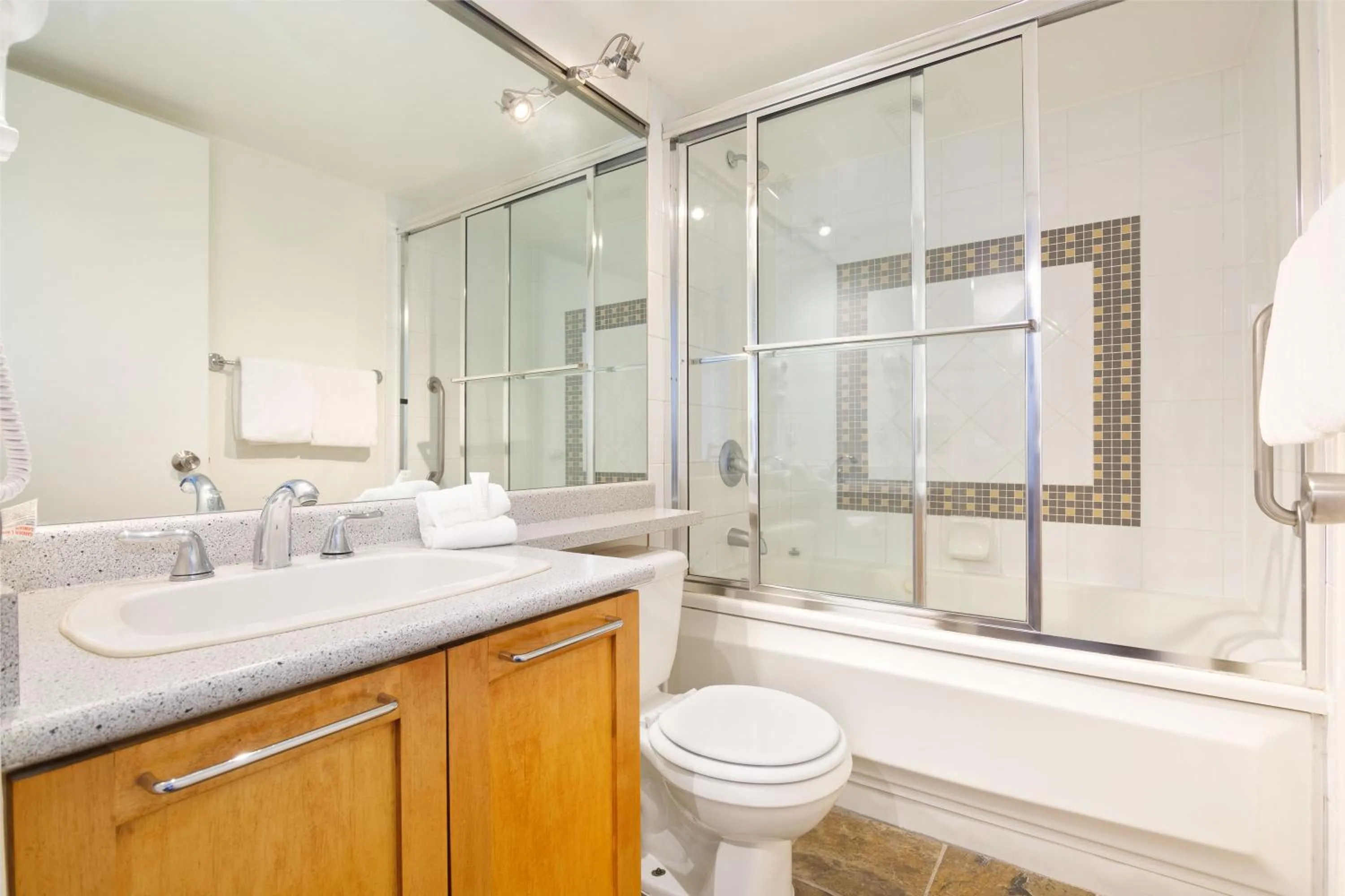 Bathroom in Whistler Village Centre by LaTour Hotels and Resorts