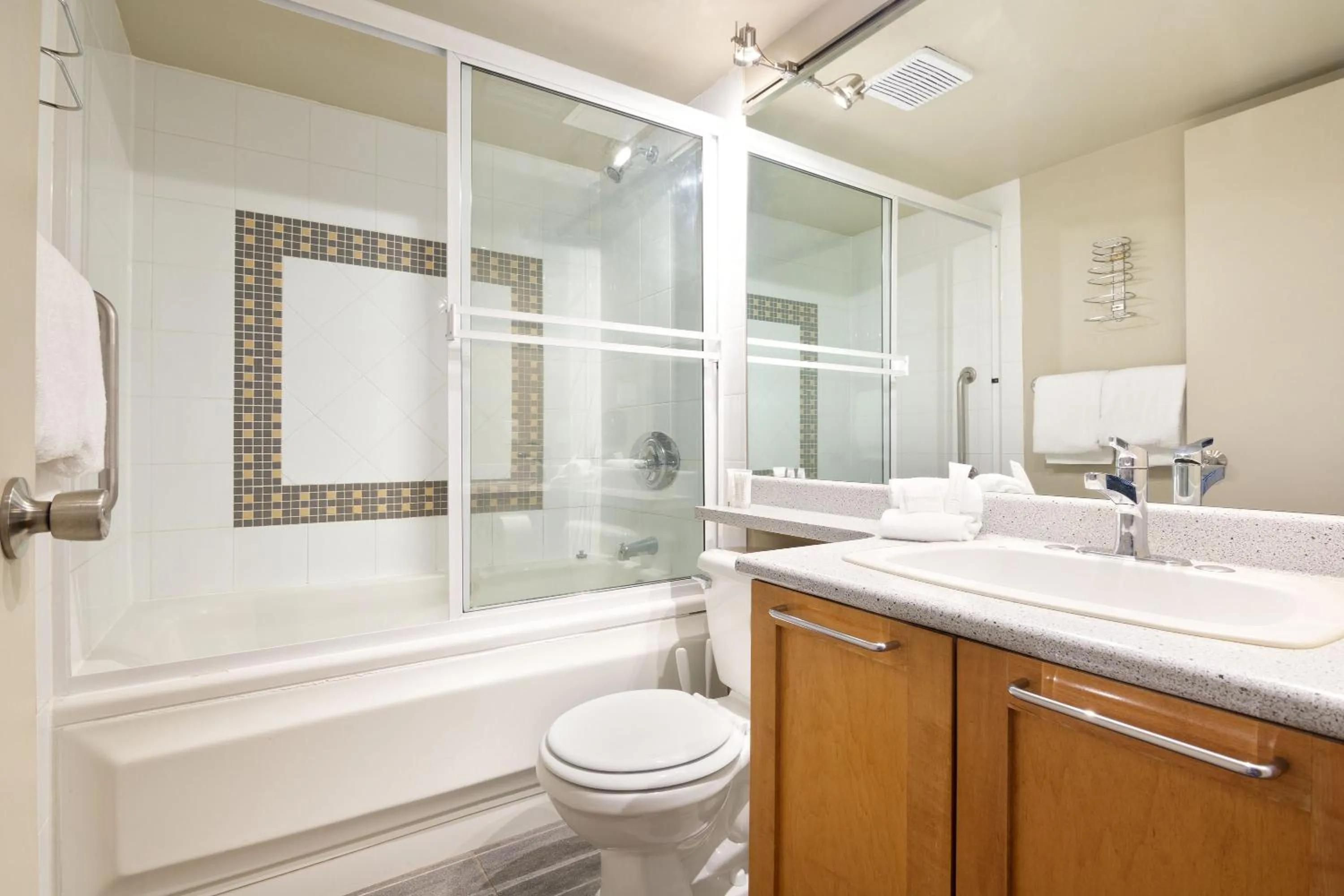 Shower in Whistler Village Centre by LaTour Hotels and Resorts