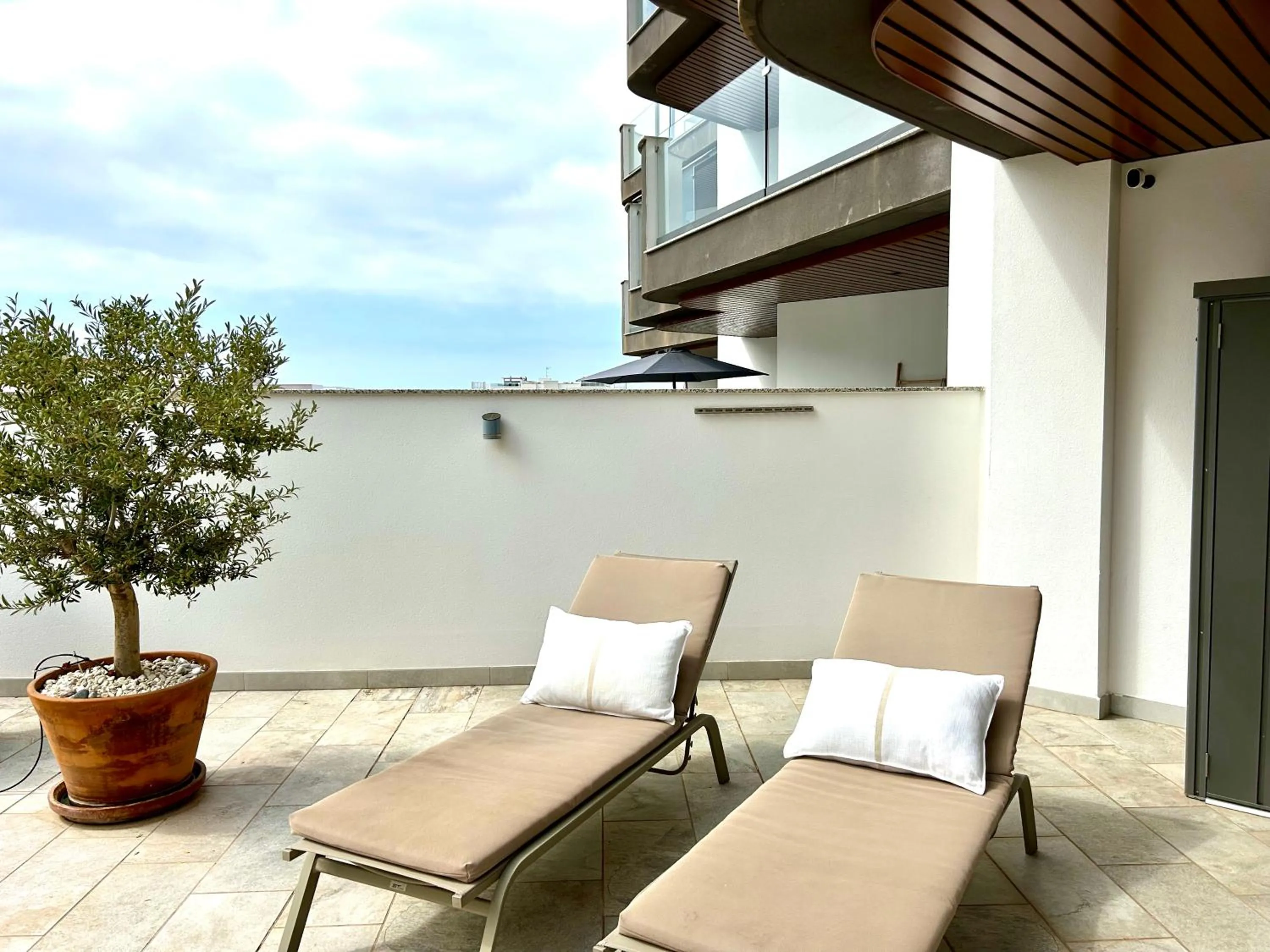 Patio in Gran terraza en Marinsa Beach Torrox
